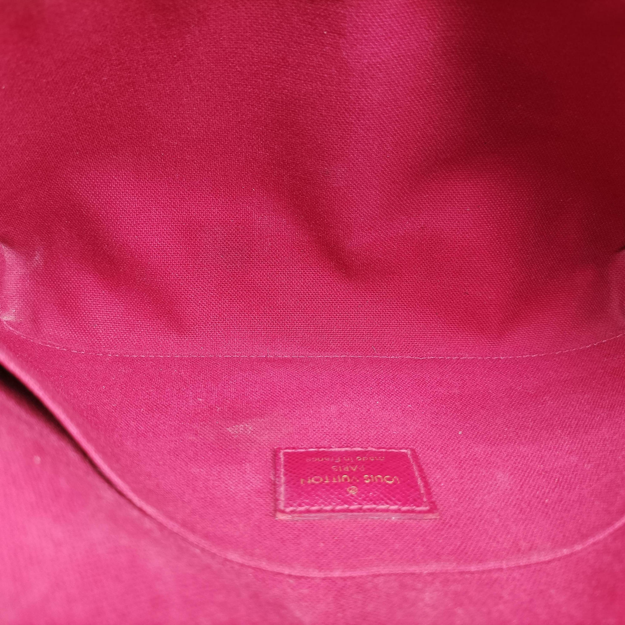 Vintage Louis Vuitton Pochette Felicie Brown Monogram Canvas M61276 shoulderbag | stylenewstar