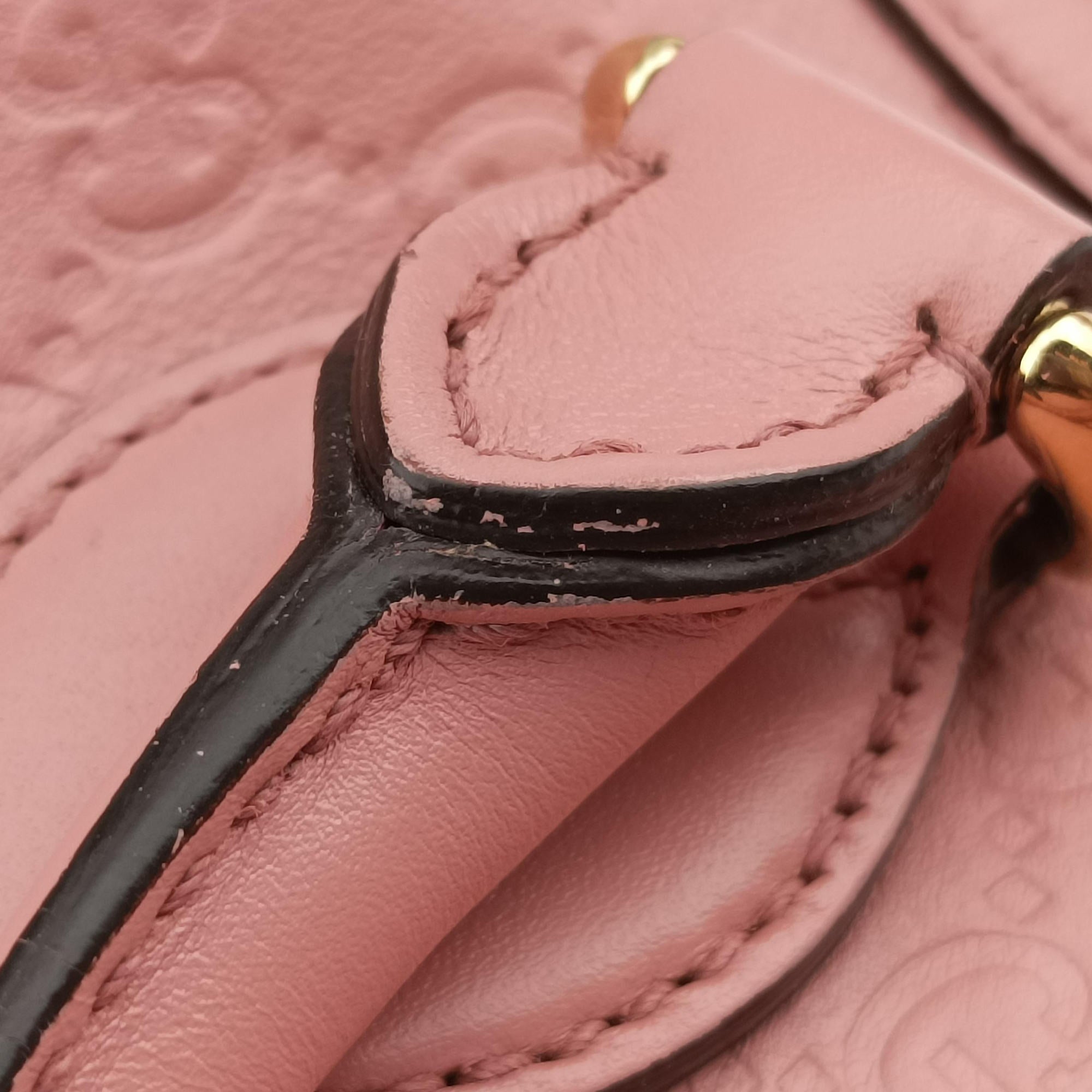 Secondhand Gucci Guccissima Pink Leather 453573 shoulderbag | stylenewstar