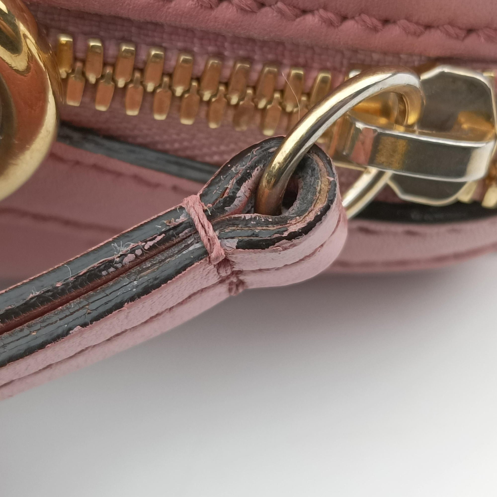 Secondhand Gucci Guccissima Pink Leather 453573 shoulderbag | stylenewstar