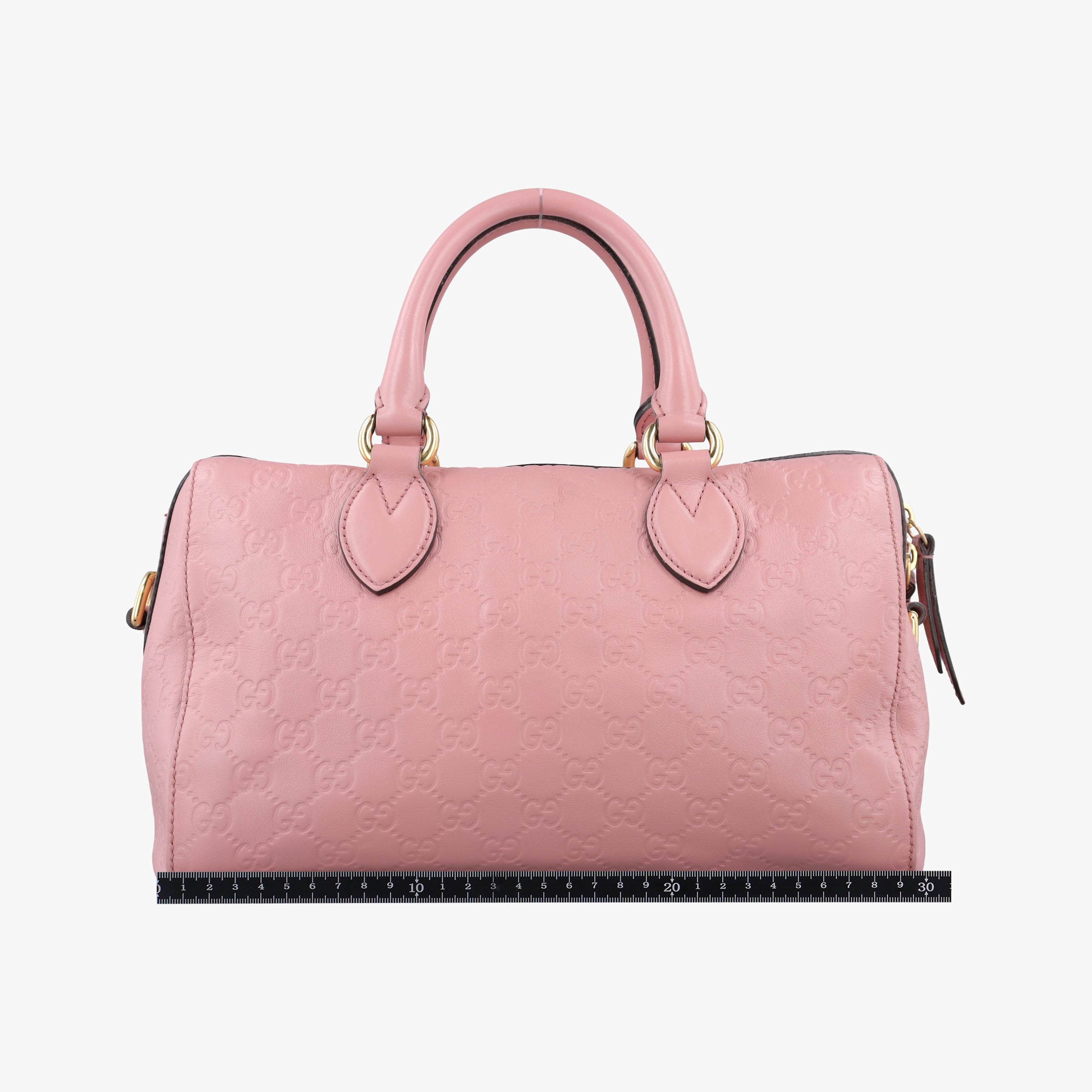 Secondhand Gucci Guccissima Pink Leather 453573 shoulderbag | stylenewstar
