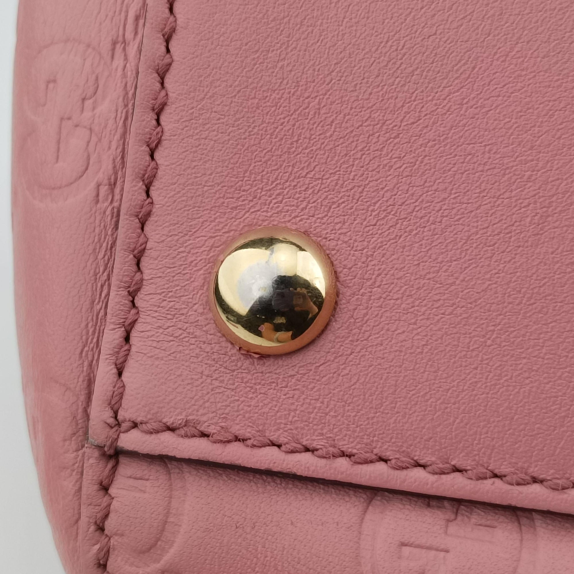 Secondhand Gucci Guccissima Pink Leather 453573 shoulderbag | stylenewstar