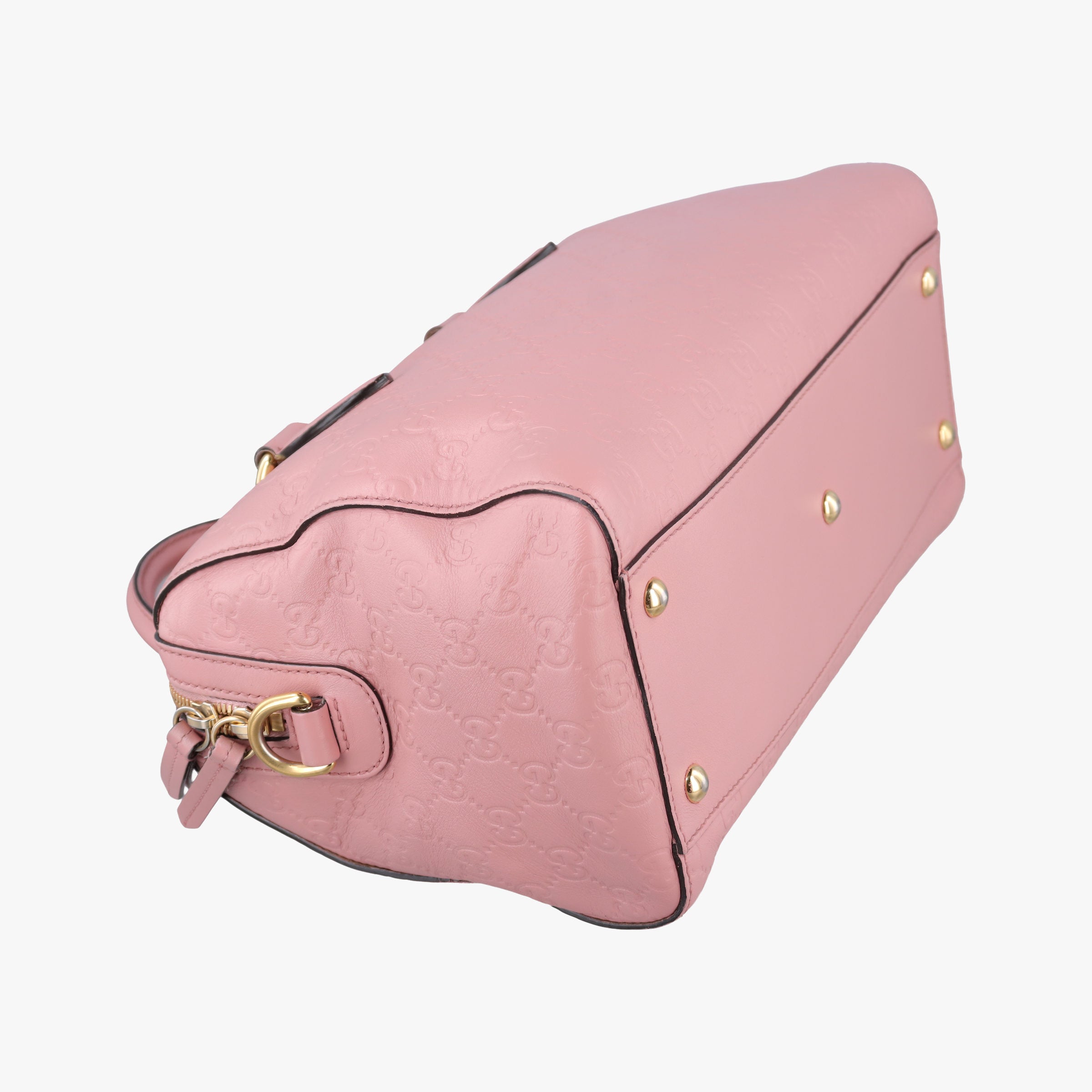 Secondhand Gucci Guccissima Pink Leather 453573 shoulderbag | stylenewstar