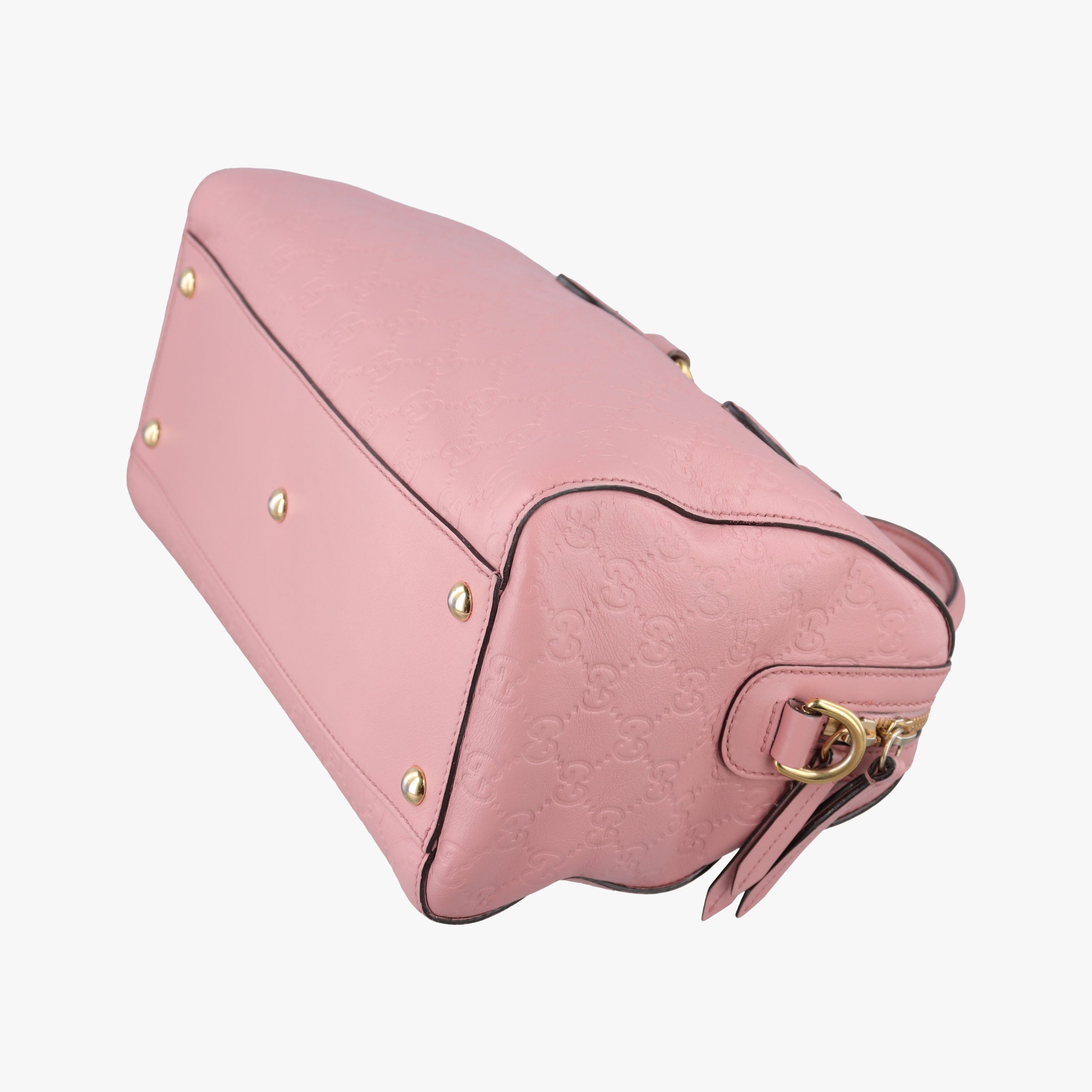 Secondhand Gucci Guccissima Pink Leather 453573 shoulderbag | stylenewstar