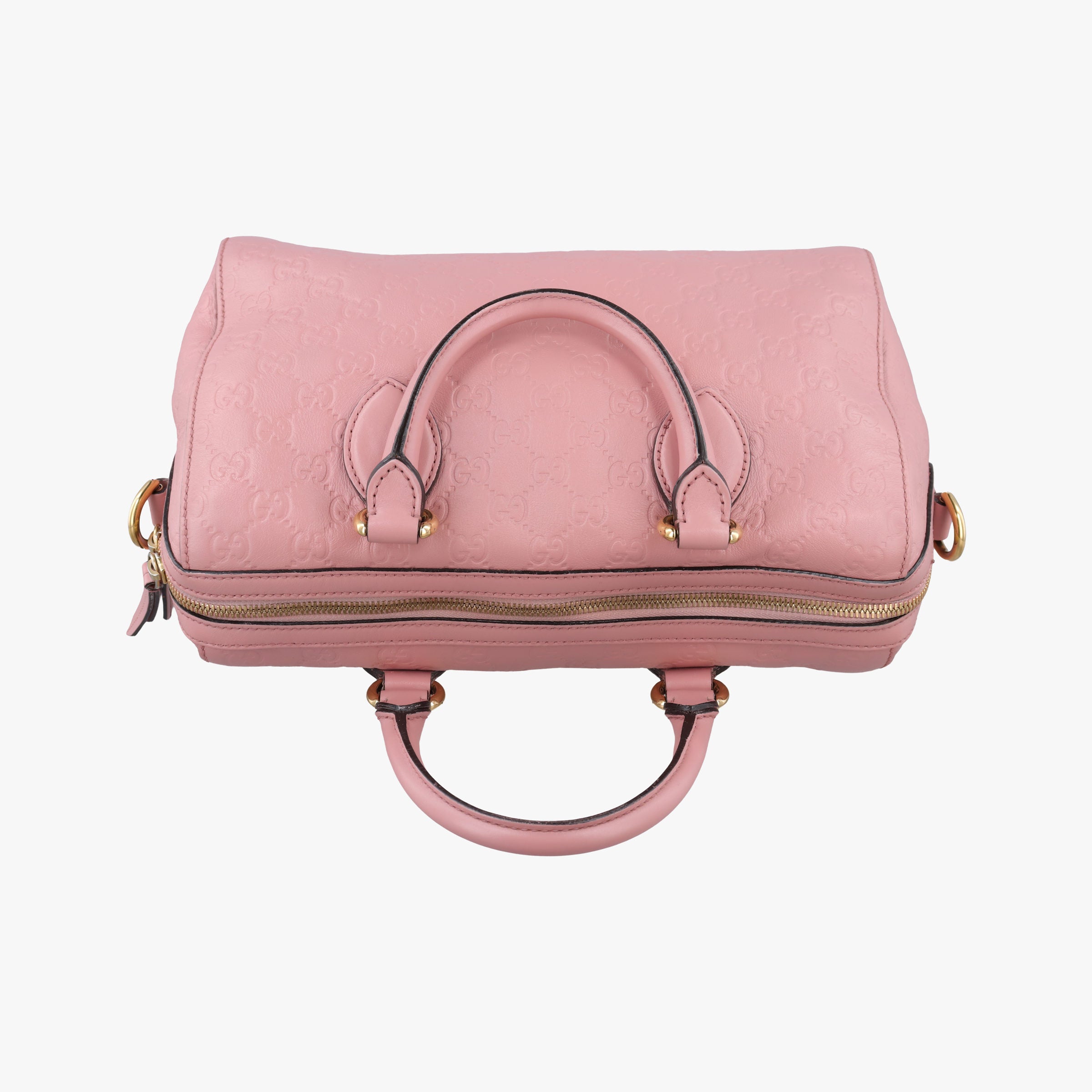 Secondhand Gucci Guccissima Pink Leather 453573 shoulderbag | stylenewstar