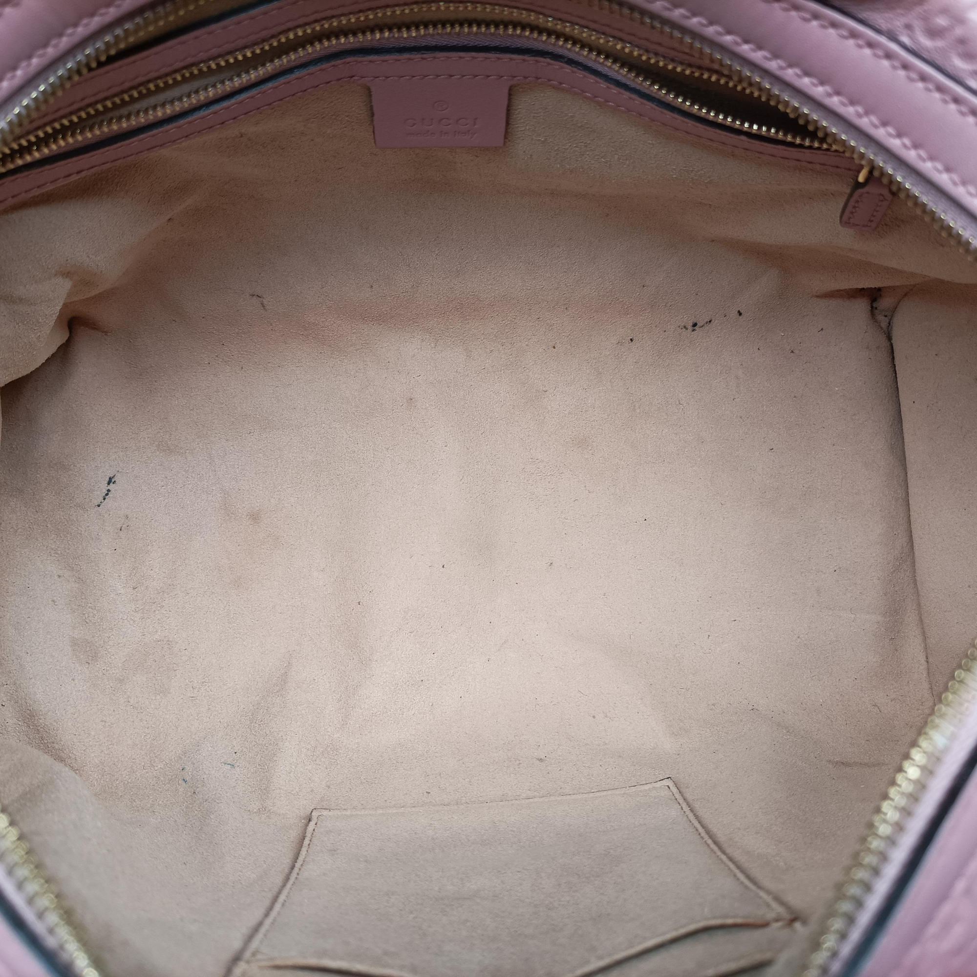 Secondhand Gucci Guccissima Pink Leather 453573 shoulderbag | stylenewstar