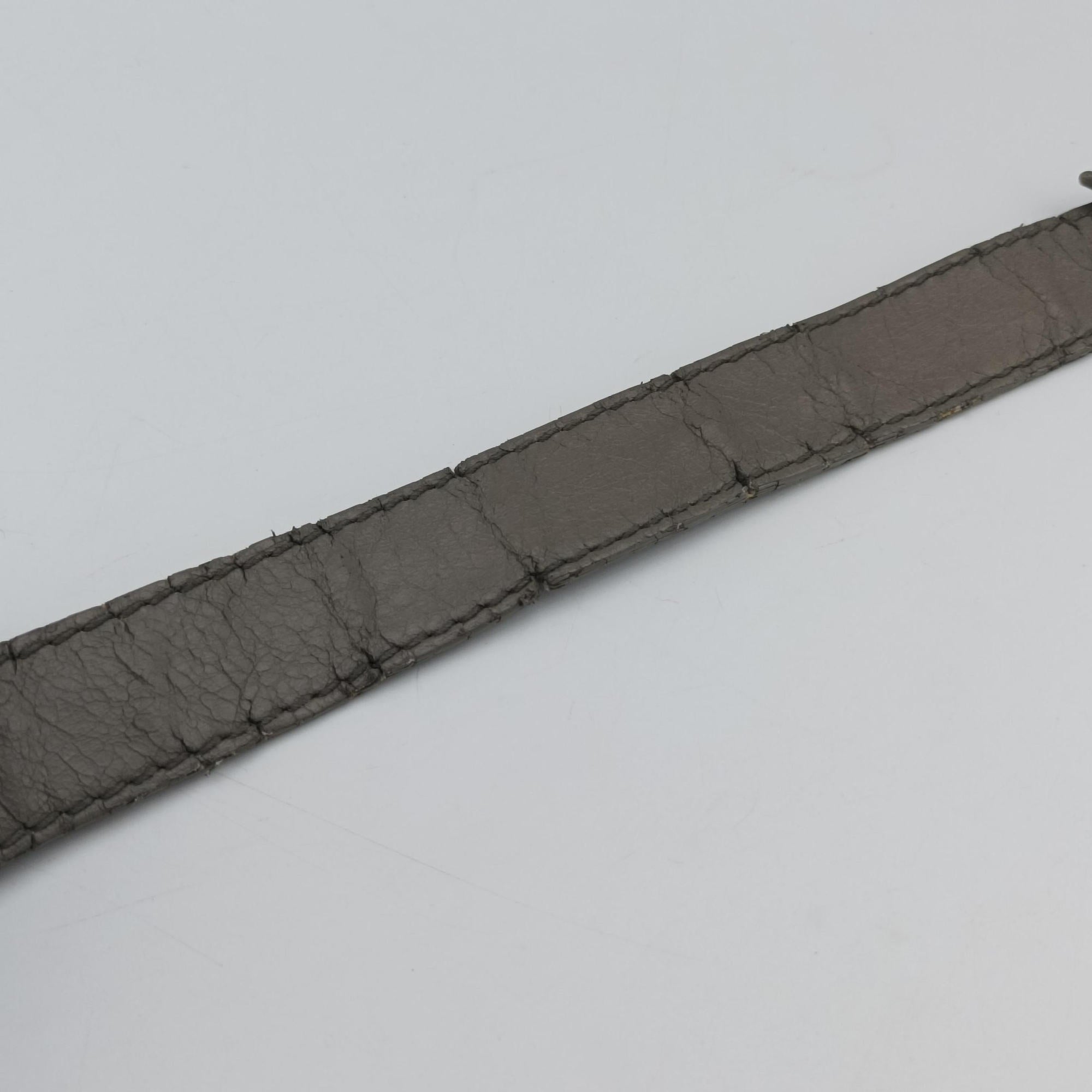 Secondhand Balenciaga Maxi Twiggy Grey Leather  shoulderbag | stylenewstar
