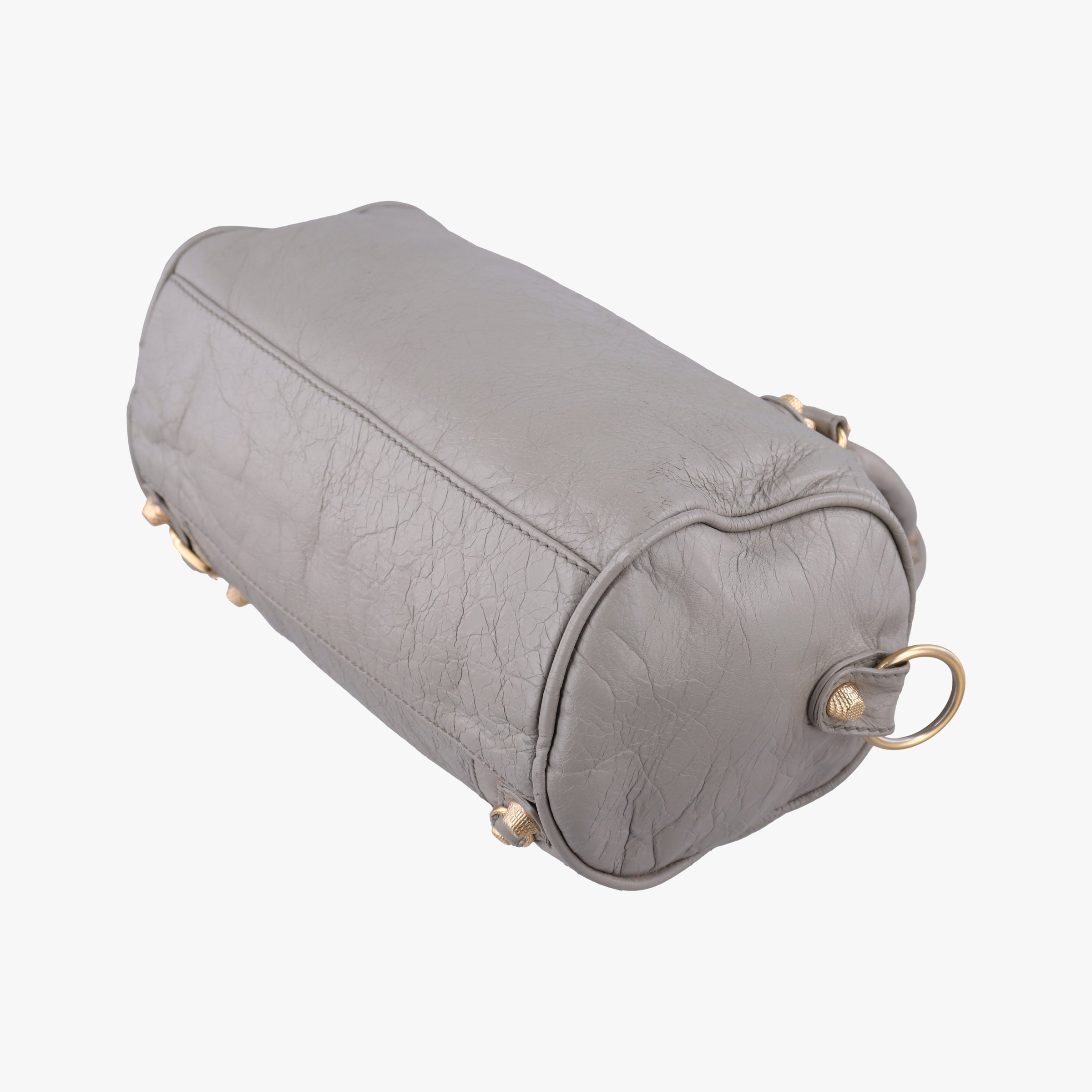 Secondhand Balenciaga Maxi Twiggy Grey Leather  shoulderbag | stylenewstar