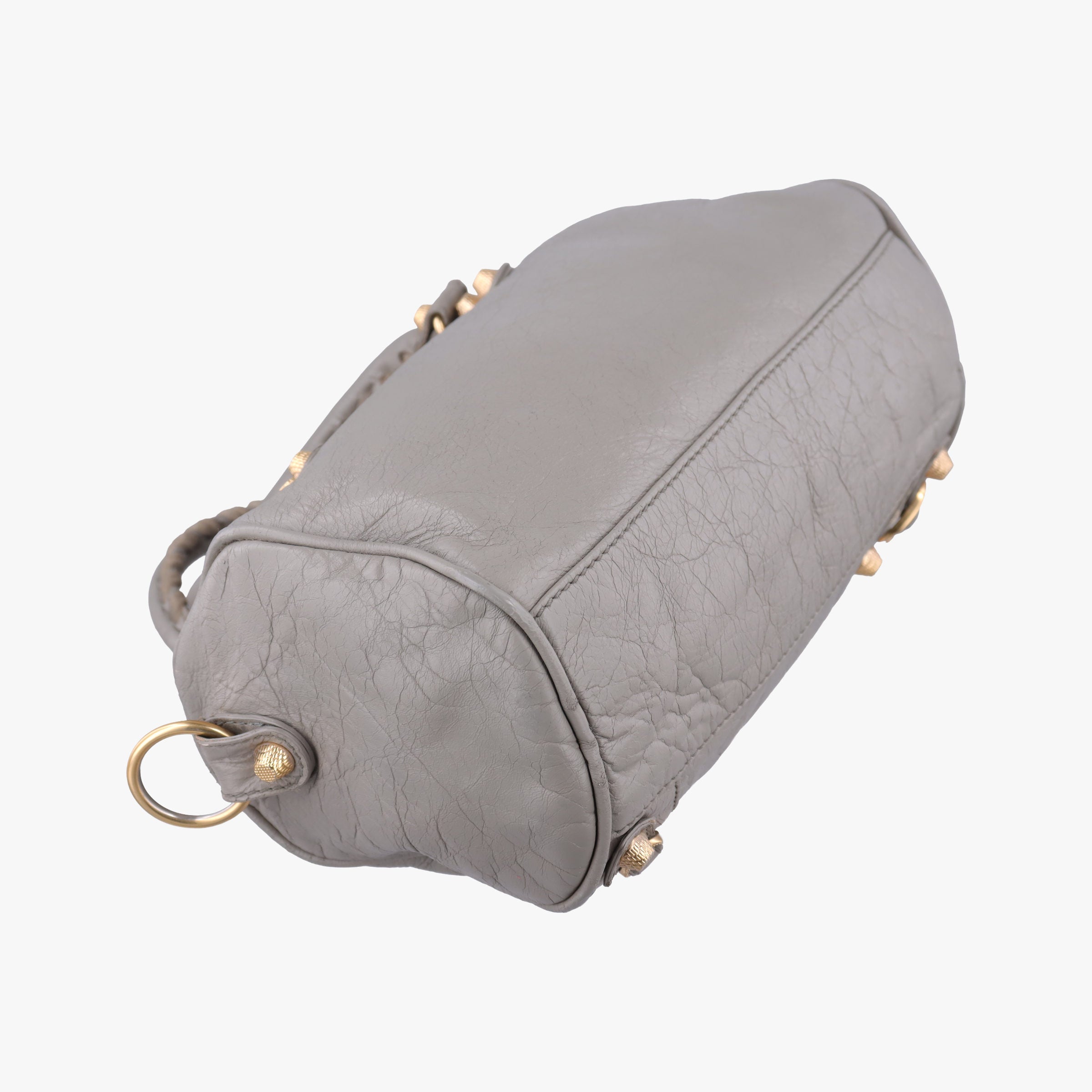 Secondhand Balenciaga Maxi Twiggy Grey Leather  shoulderbag | stylenewstar