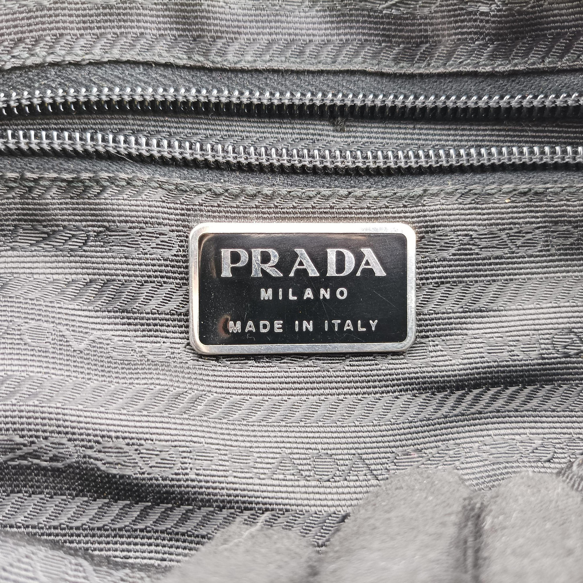 Pre-owned Prada Small Bowling Black  Leather  shoulderbag | stylenewstar
