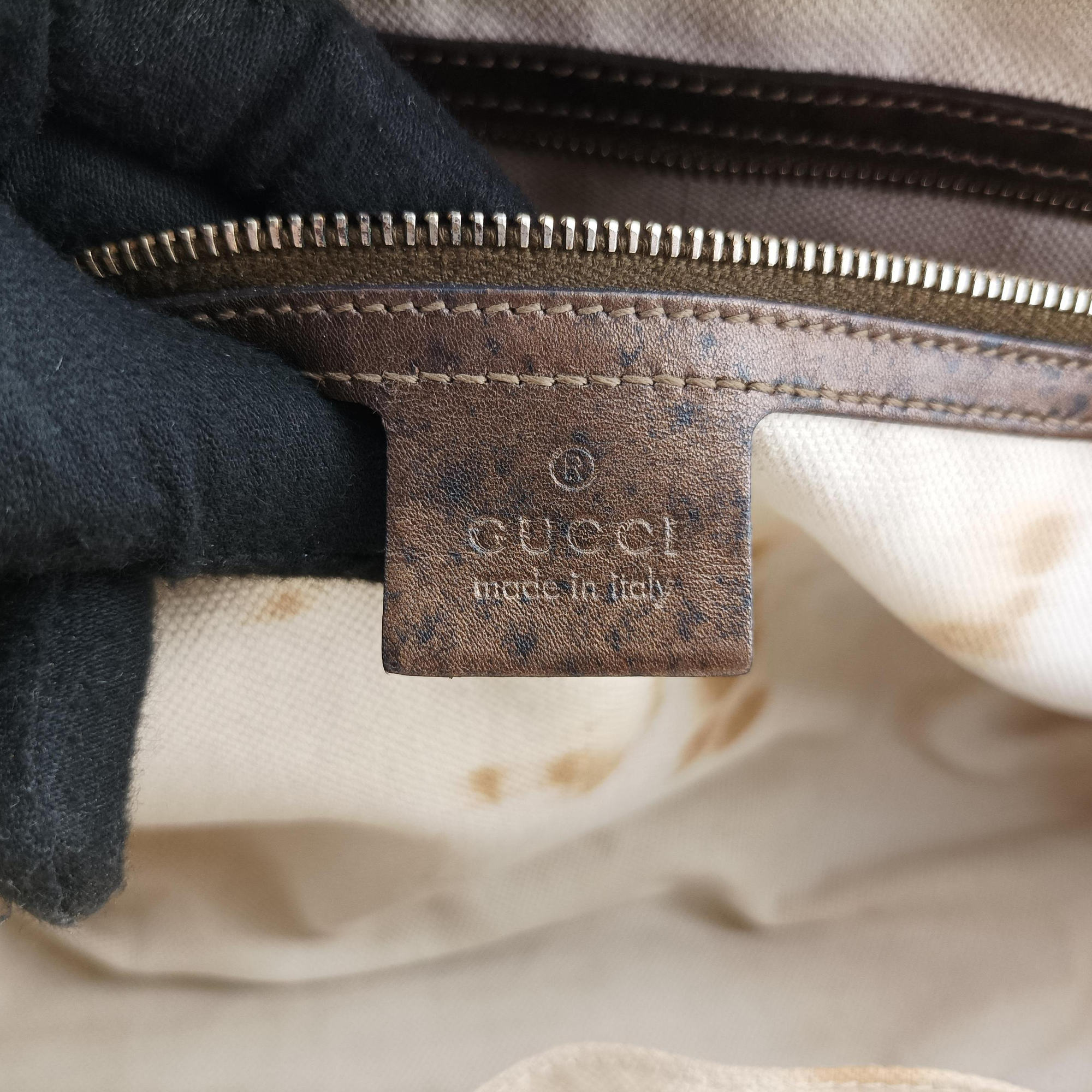 Vintage Gucci Heart Bit charm Brown leather 269954 handbag | stylenewstar