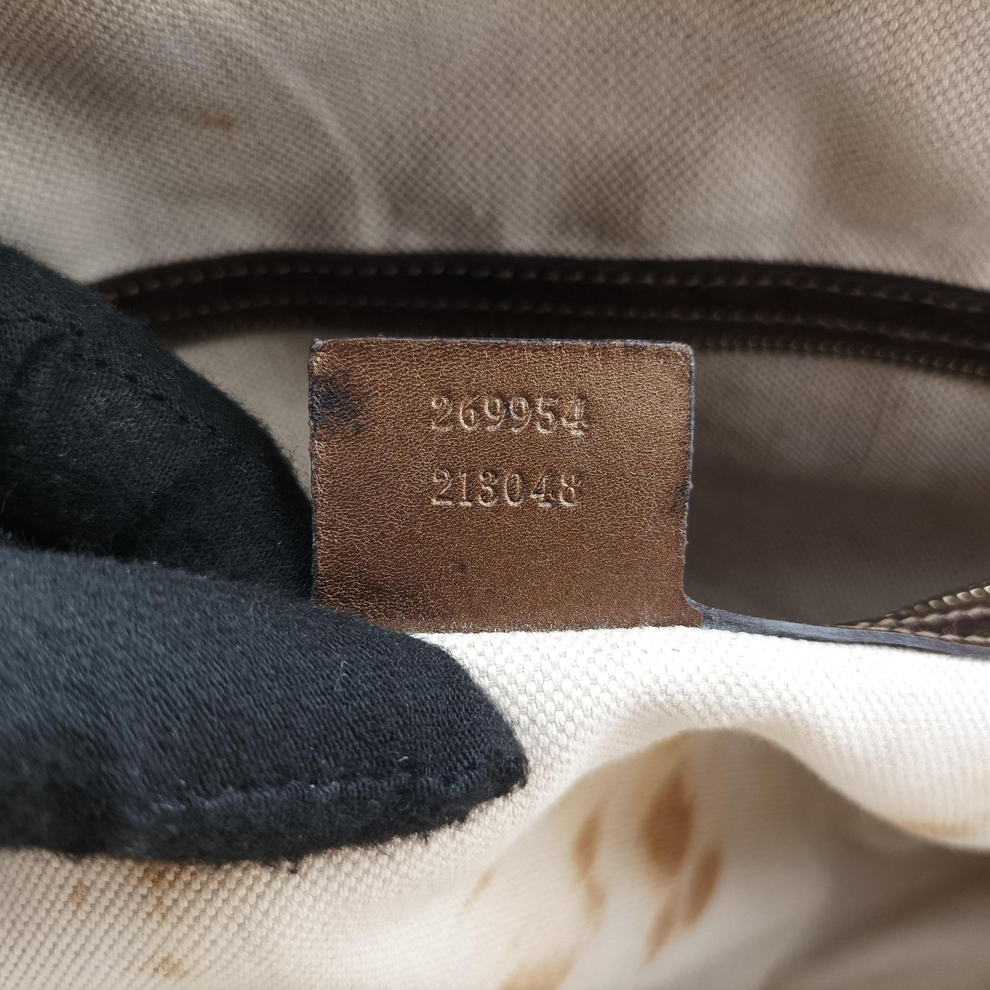 Vintage Gucci Heart Bit charm Brown leather 269954 handbag | stylenewstar