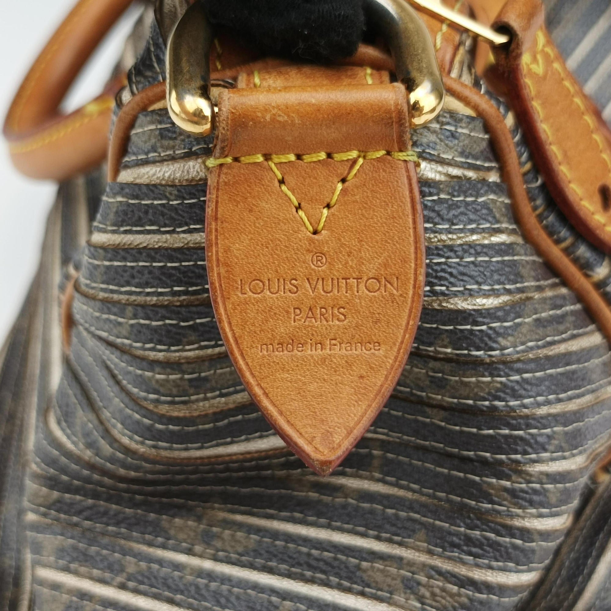 Vintage Louis Vuitton Eden Speedy Bandouliere 30 Argent Monogram Eden Canvas M40358 shoulderbag | stylenewstar