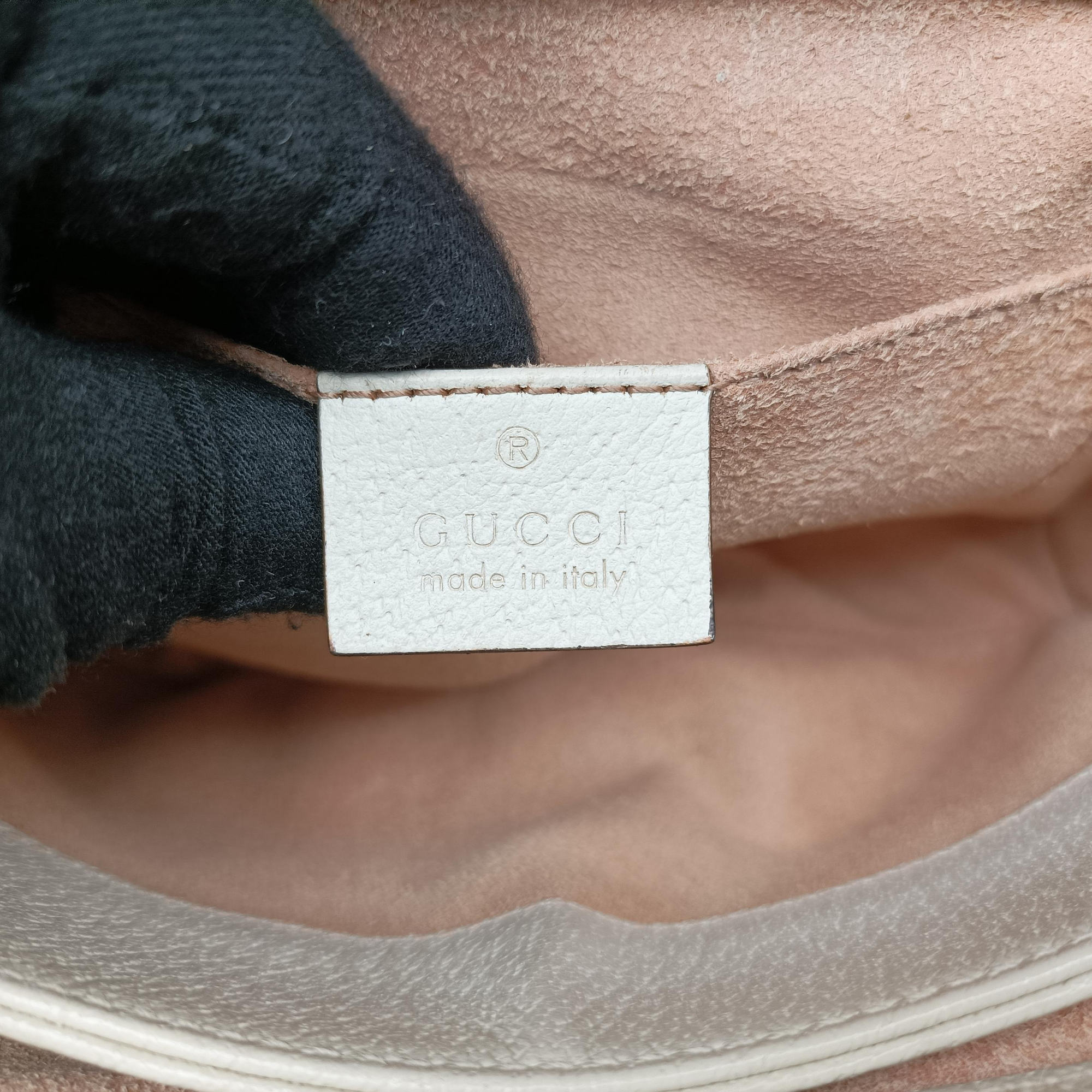 Secondhand Gucci Ophidia White Leather 503877 shoulderbag | stylenewstar