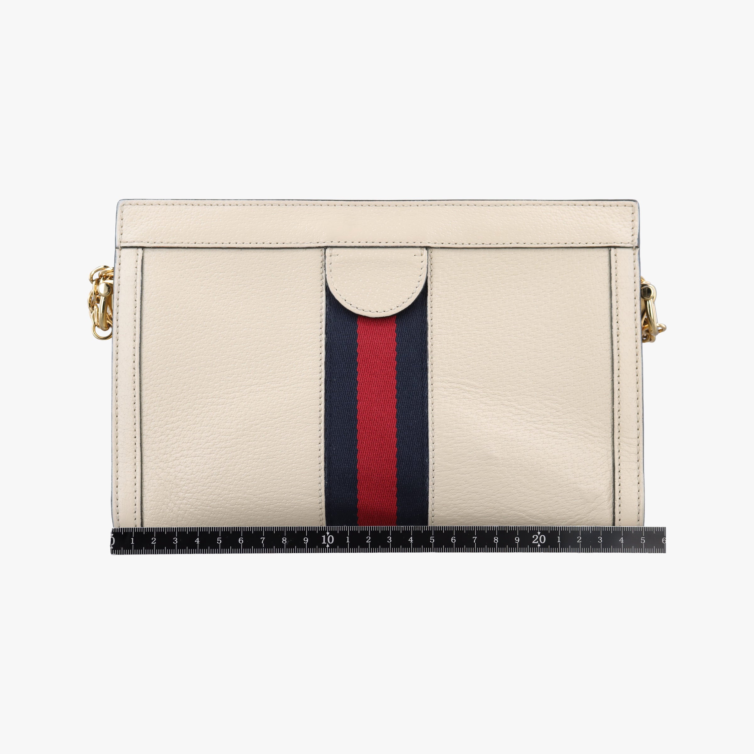 Secondhand Gucci Ophidia White Leather 503877 shoulderbag | stylenewstar