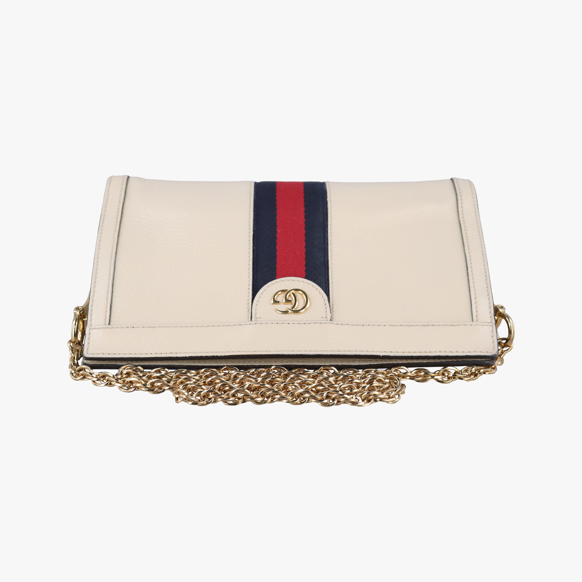 Secondhand Gucci Ophidia White Leather 503877 shoulderbag | stylenewstar