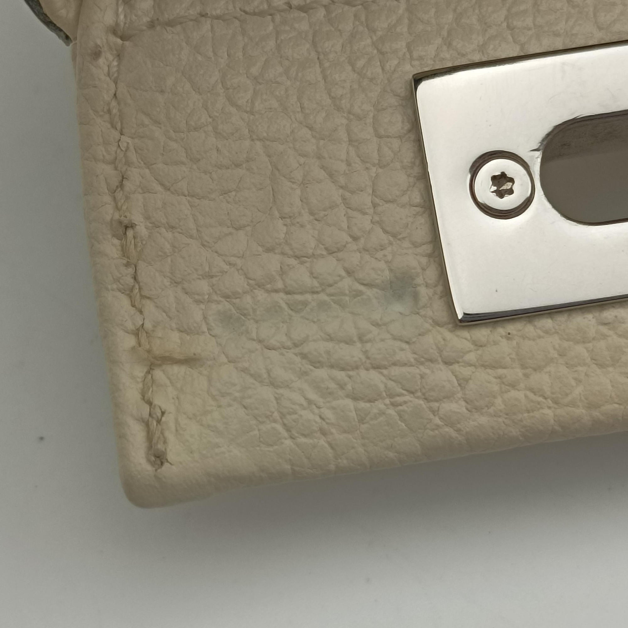 Secondhand Gucci Zumi White Leather 569712 handbag | stylenewstar