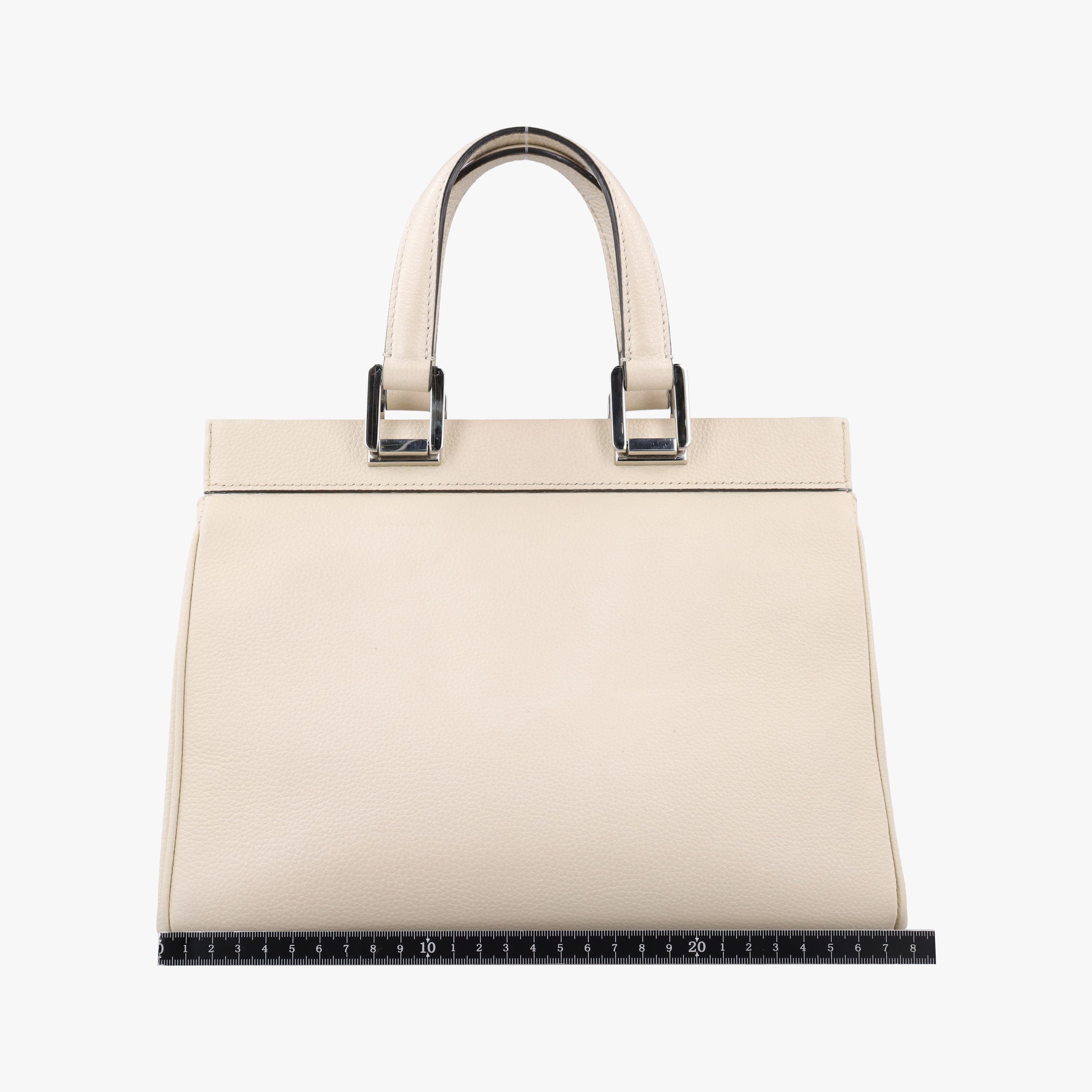 Secondhand Gucci Zumi White Leather 569712 handbag | stylenewstar