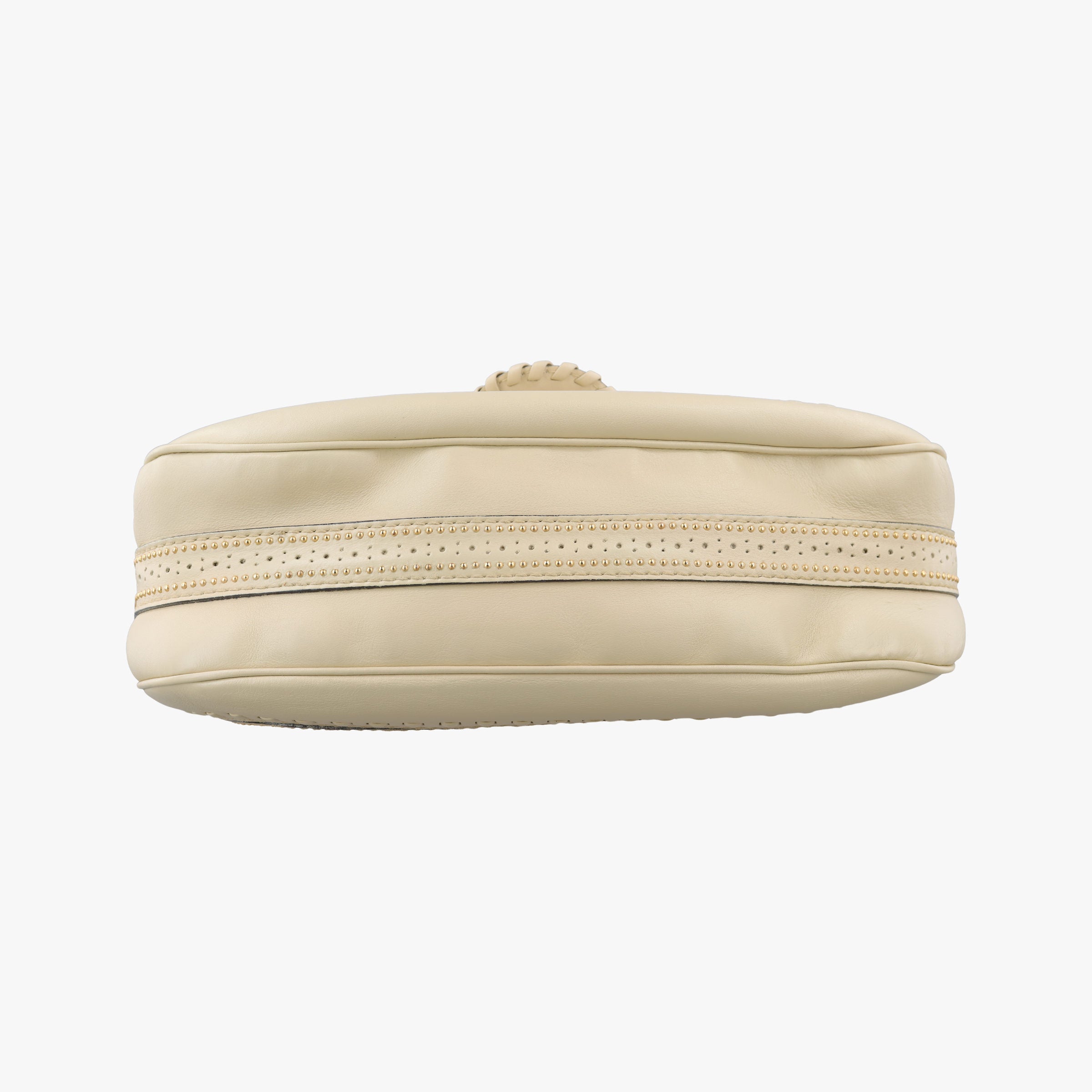 Pre-owned Gucci Snaffle Bit ivory Leather 263955 shoulderbag | stylenewstar