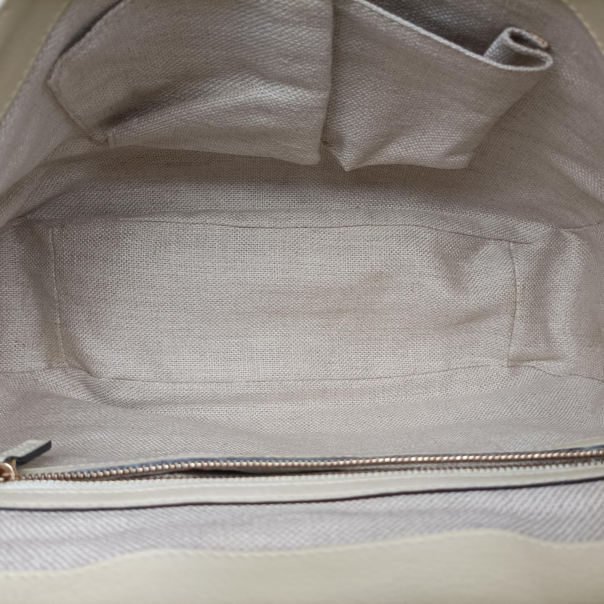 Pre-owned Gucci Snaffle Bit ivory Leather 263955 shoulderbag | stylenewstar