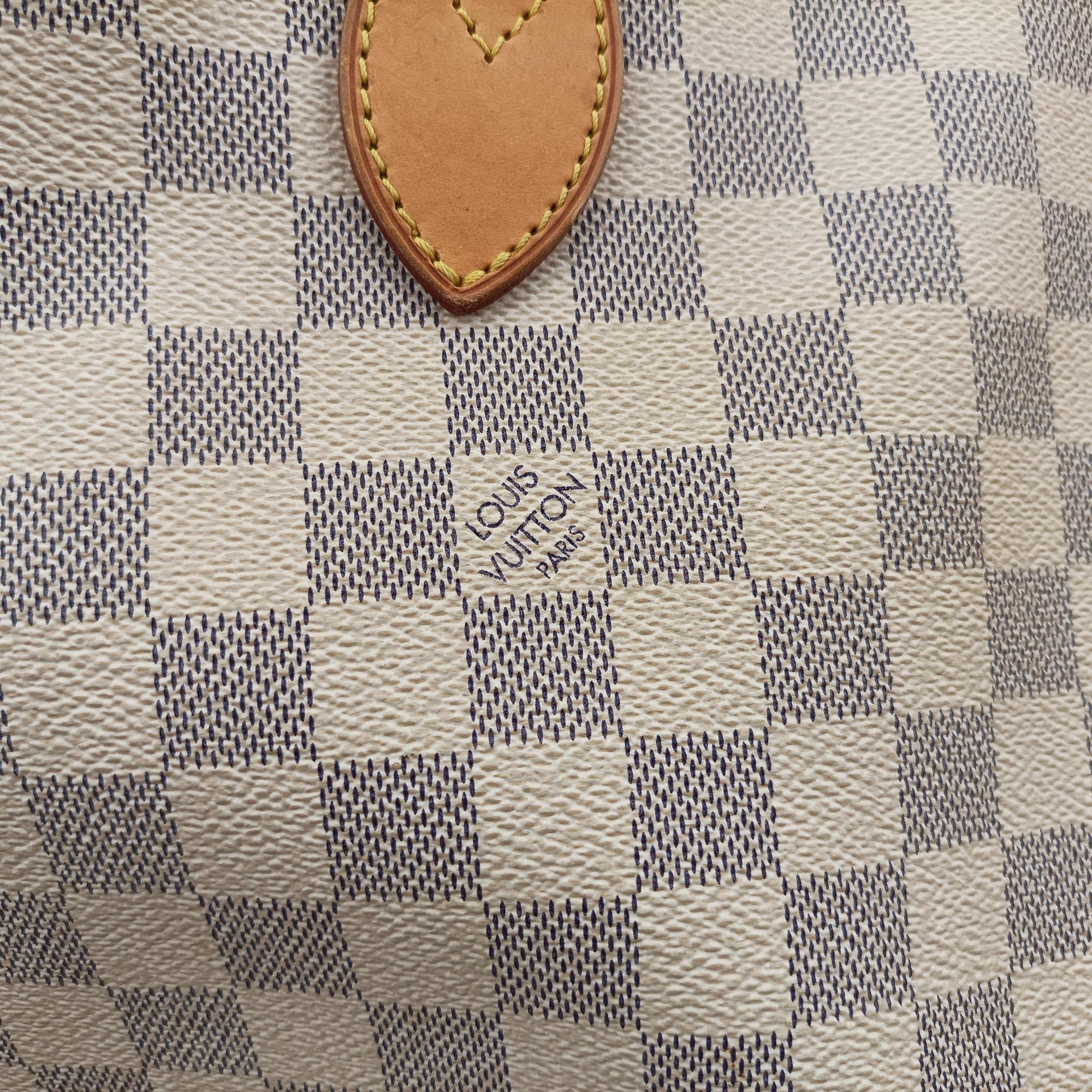 Pre-owned Louis Vuitton NEVERFULL GM Azur Damier Canvas N51108 shoulderbag | stylenewstar