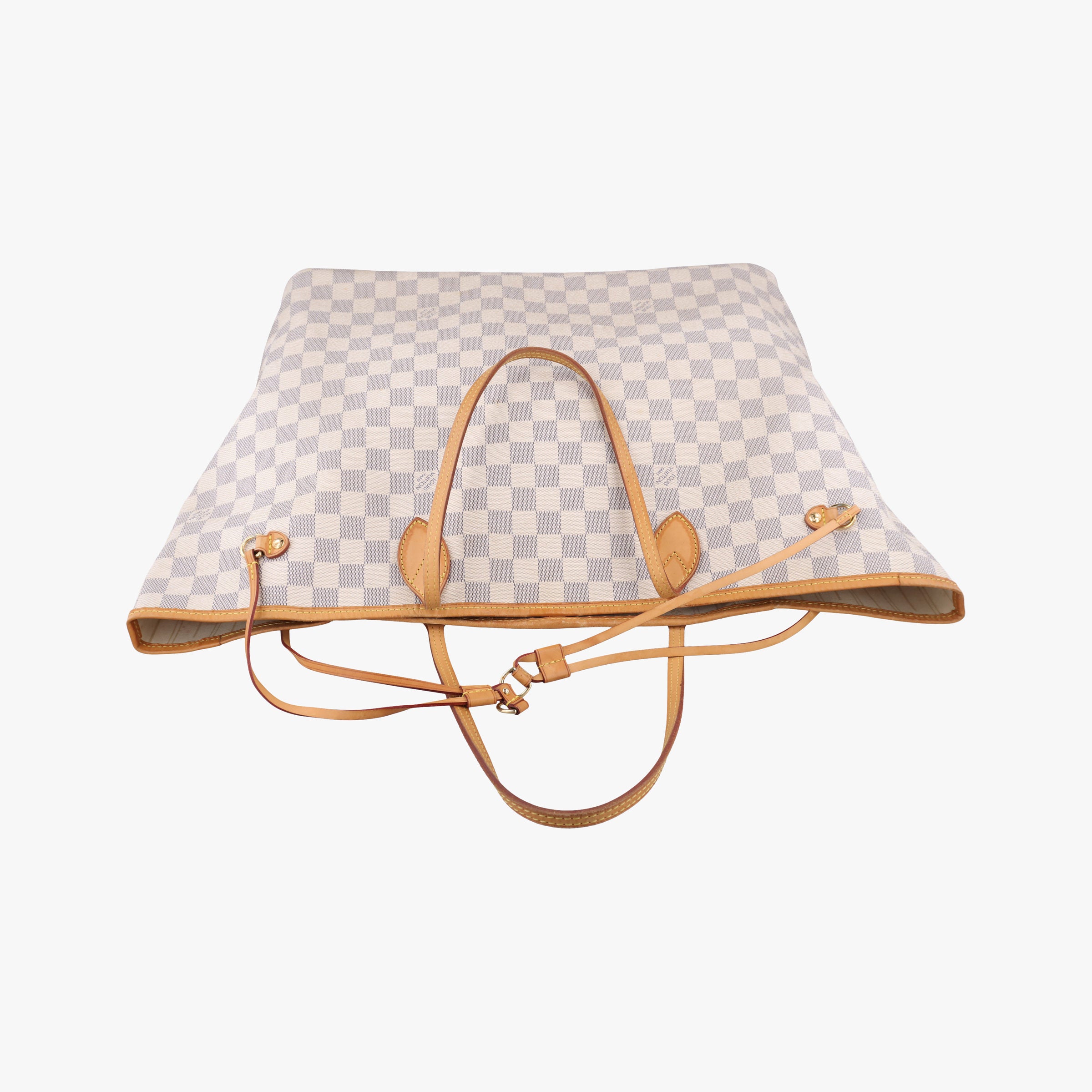 Pre-owned Louis Vuitton NEVERFULL GM Azur Damier Canvas N51108 shoulderbag | stylenewstar