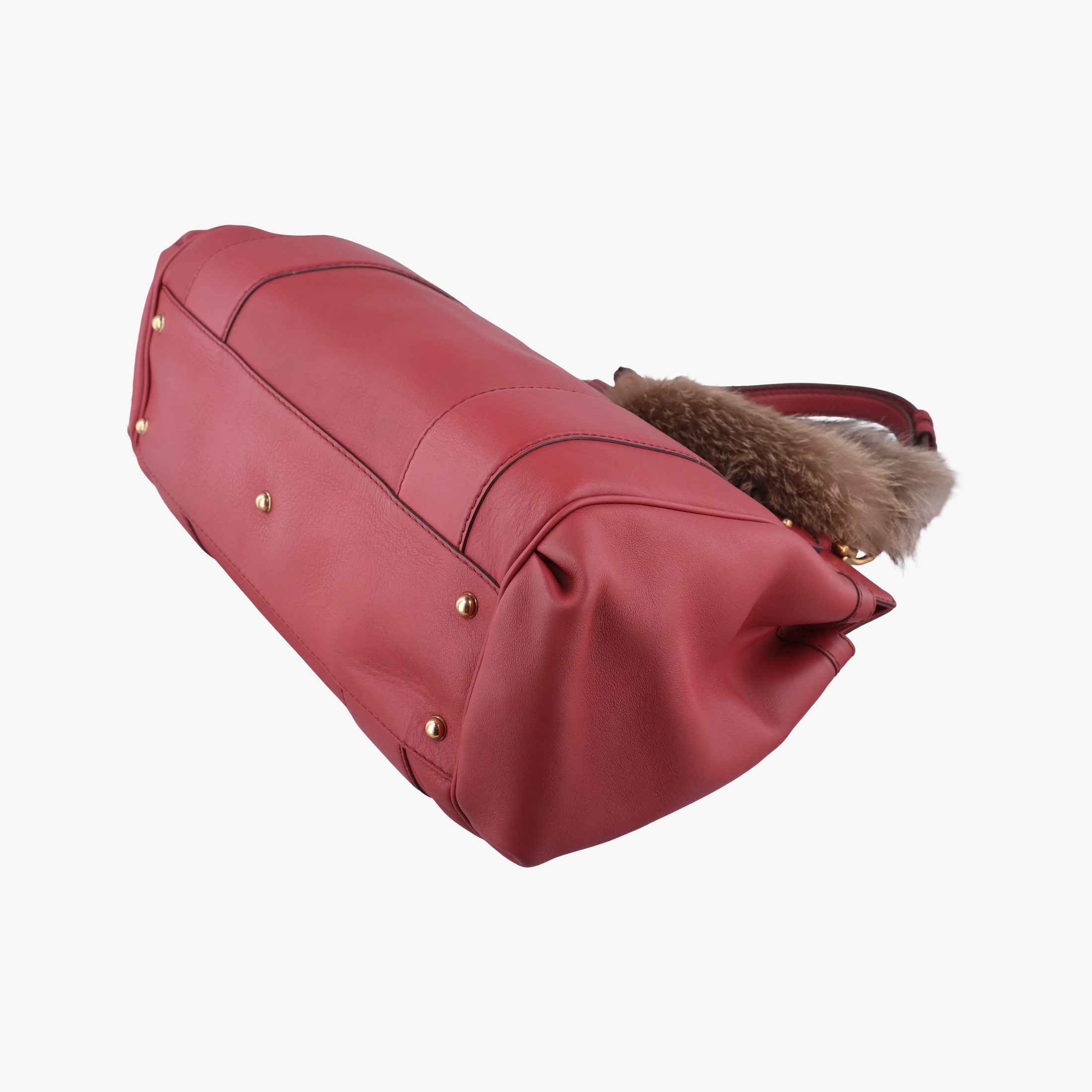 Pre-owned Gucci Smilla Tote Red Leather 269926 handbag | stylenewstar
