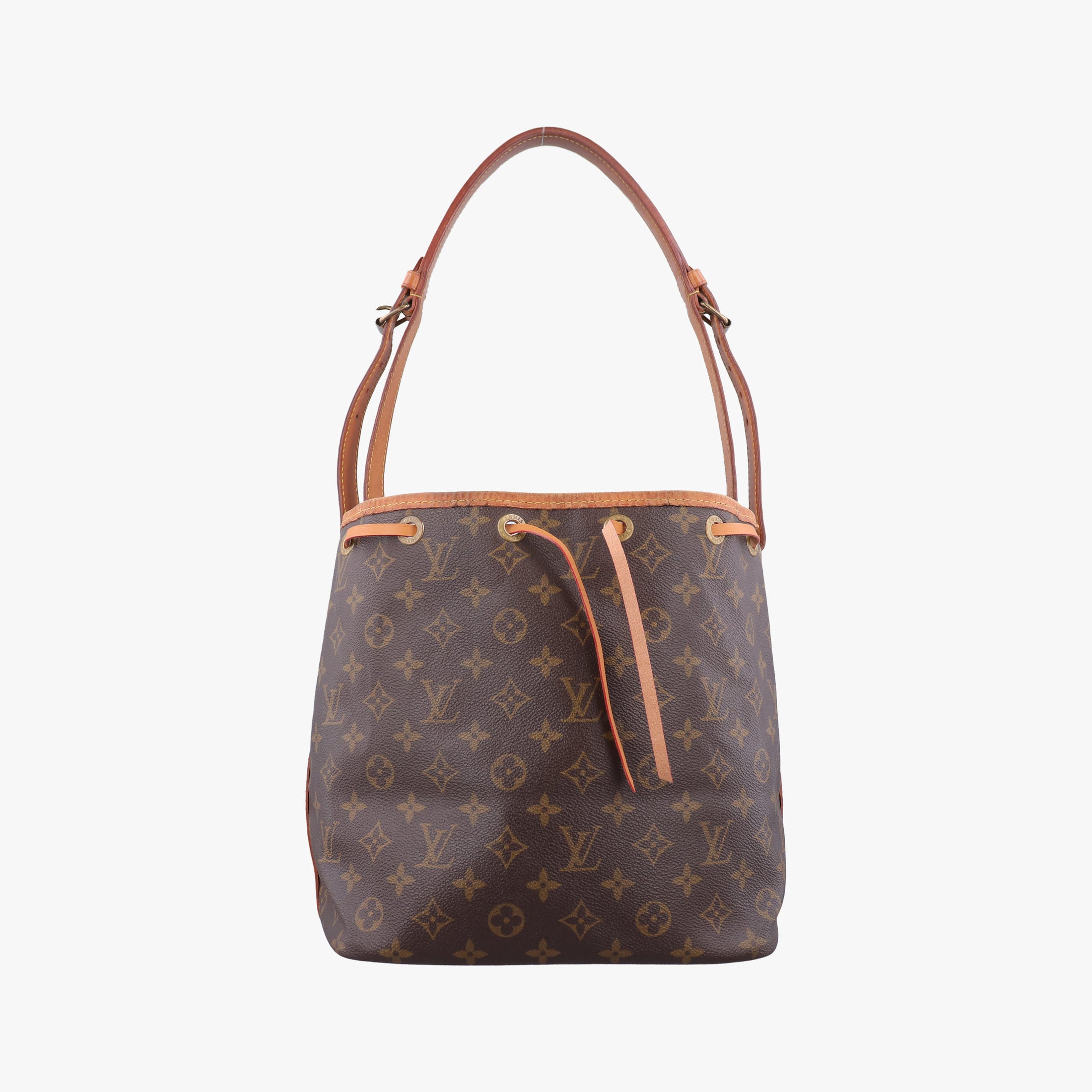 Secondhand Louis Vuitton Petit Noe Brown Monogram Canvas M42224 shoulderbag | stylenewstar