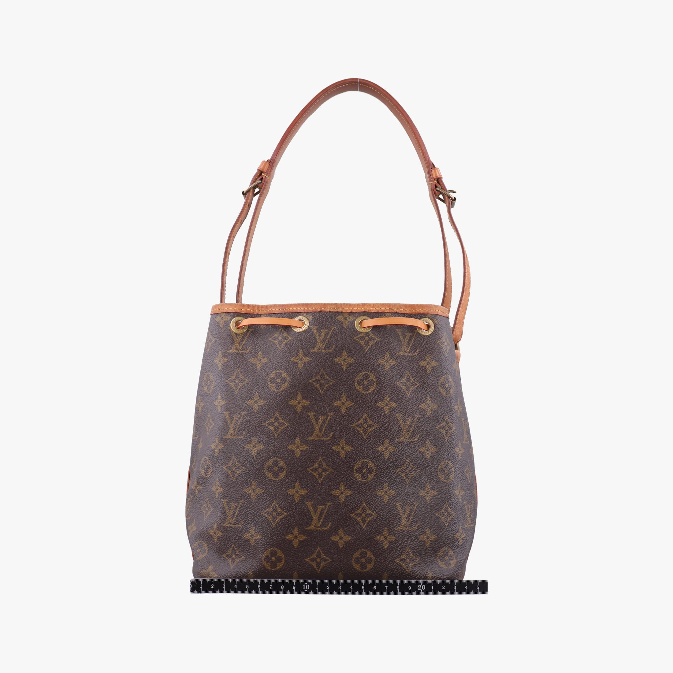 Secondhand Louis Vuitton Petit Noe Brown Monogram Canvas M42224 shoulderbag | stylenewstar