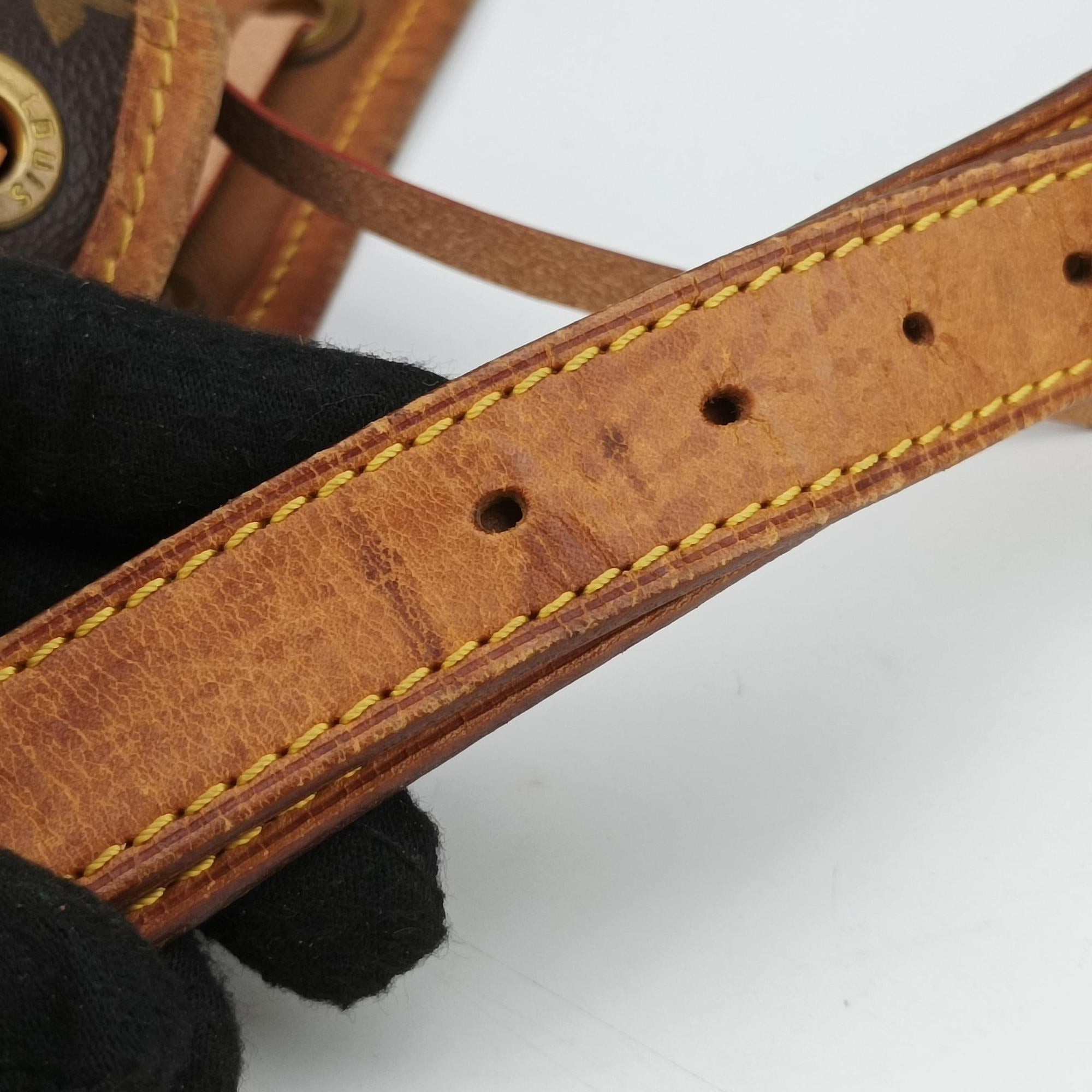 Secondhand Louis Vuitton Petit Noe Brown Monogram Canvas M42224 shoulderbag | stylenewstar