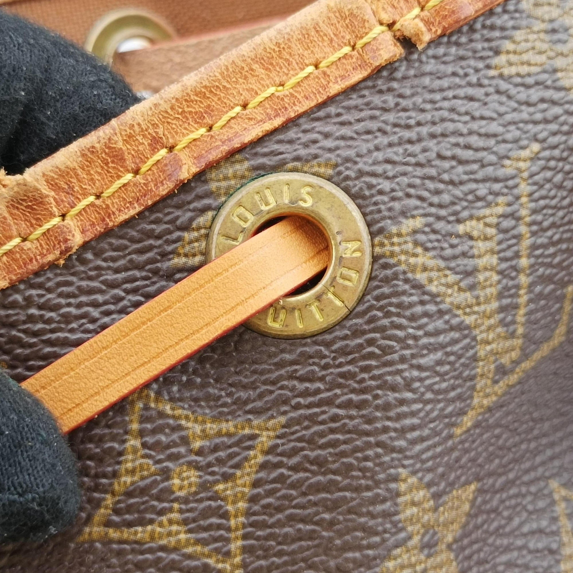Secondhand Louis Vuitton Petit Noe Brown Monogram Canvas M42224 shoulderbag | stylenewstar