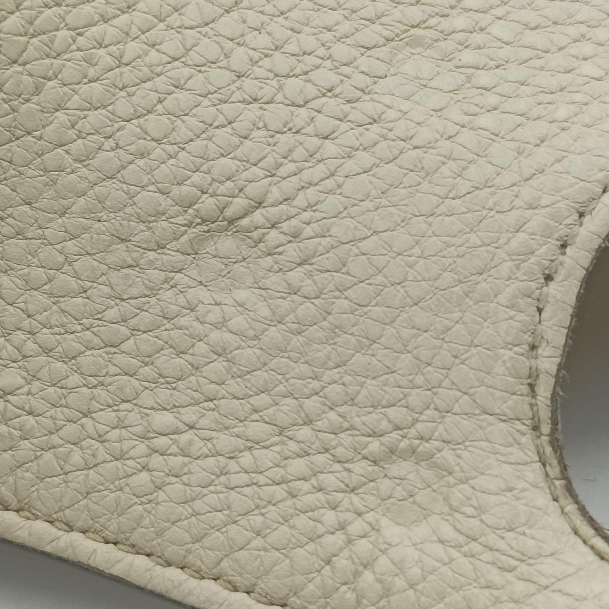 Pre-owned Gucci Bamboo Daily White Leather 370831 shoulderbag | stylenewstar
