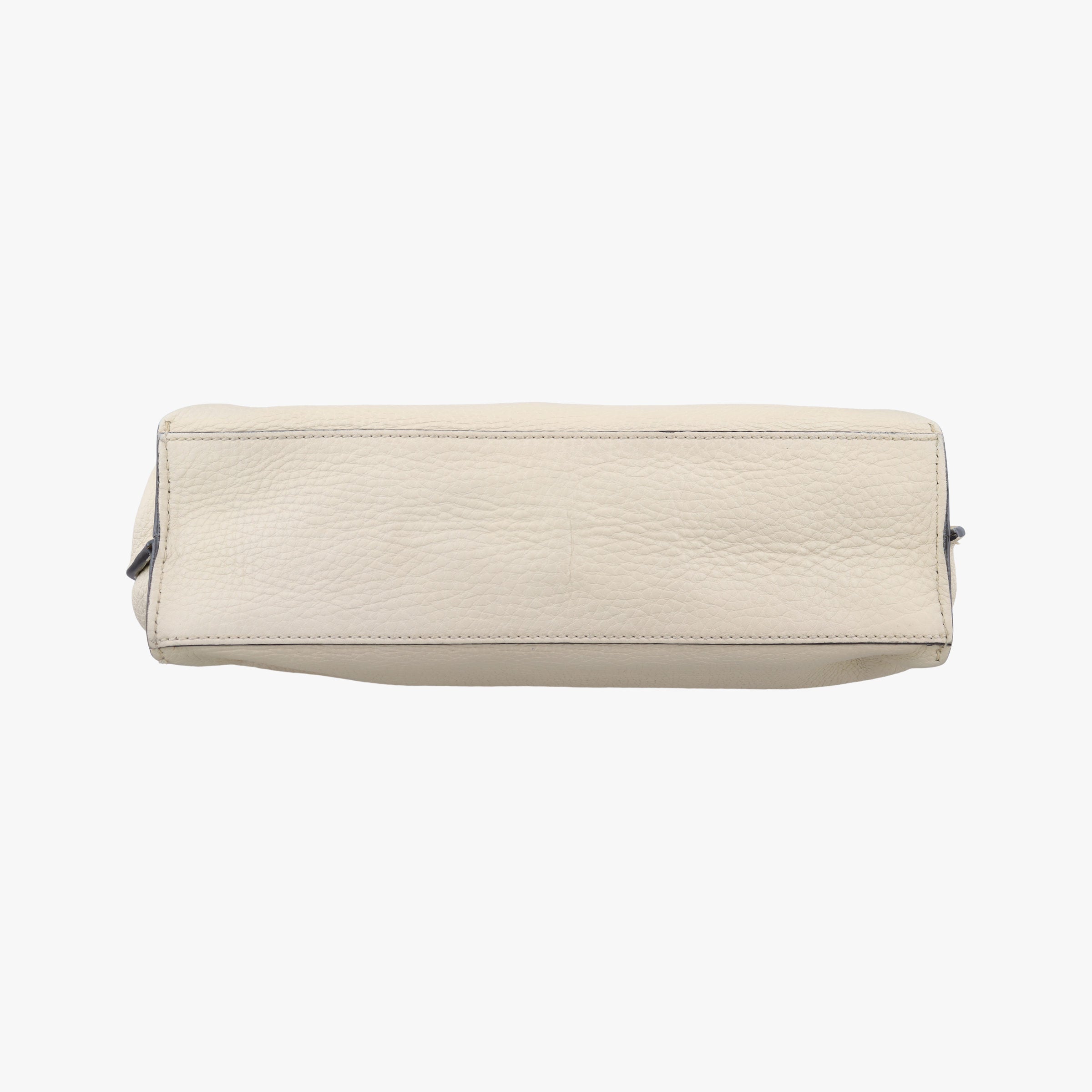 Pre-owned Gucci Bamboo Daily White Leather 370831 shoulderbag | stylenewstar