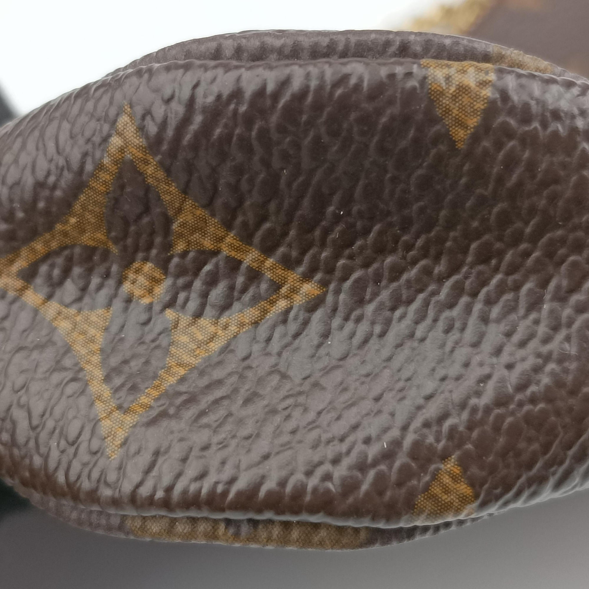 Pre-owned Louis Vuitton T&B Mini Pochette Accessoires Brown Monogram Canvas M60153 handbag | stylenewstar