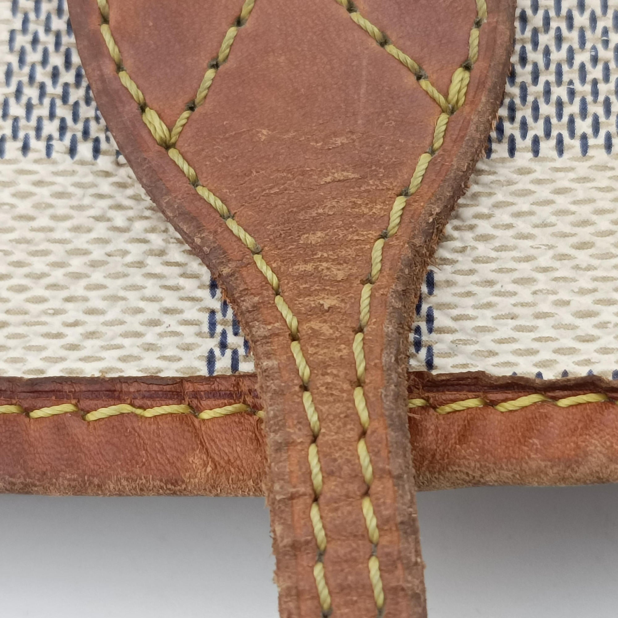 Pre-owned Louis Vuitton NEVERFULL MM Azur Damier Canvas N51107 shoulderbag | stylenewstar