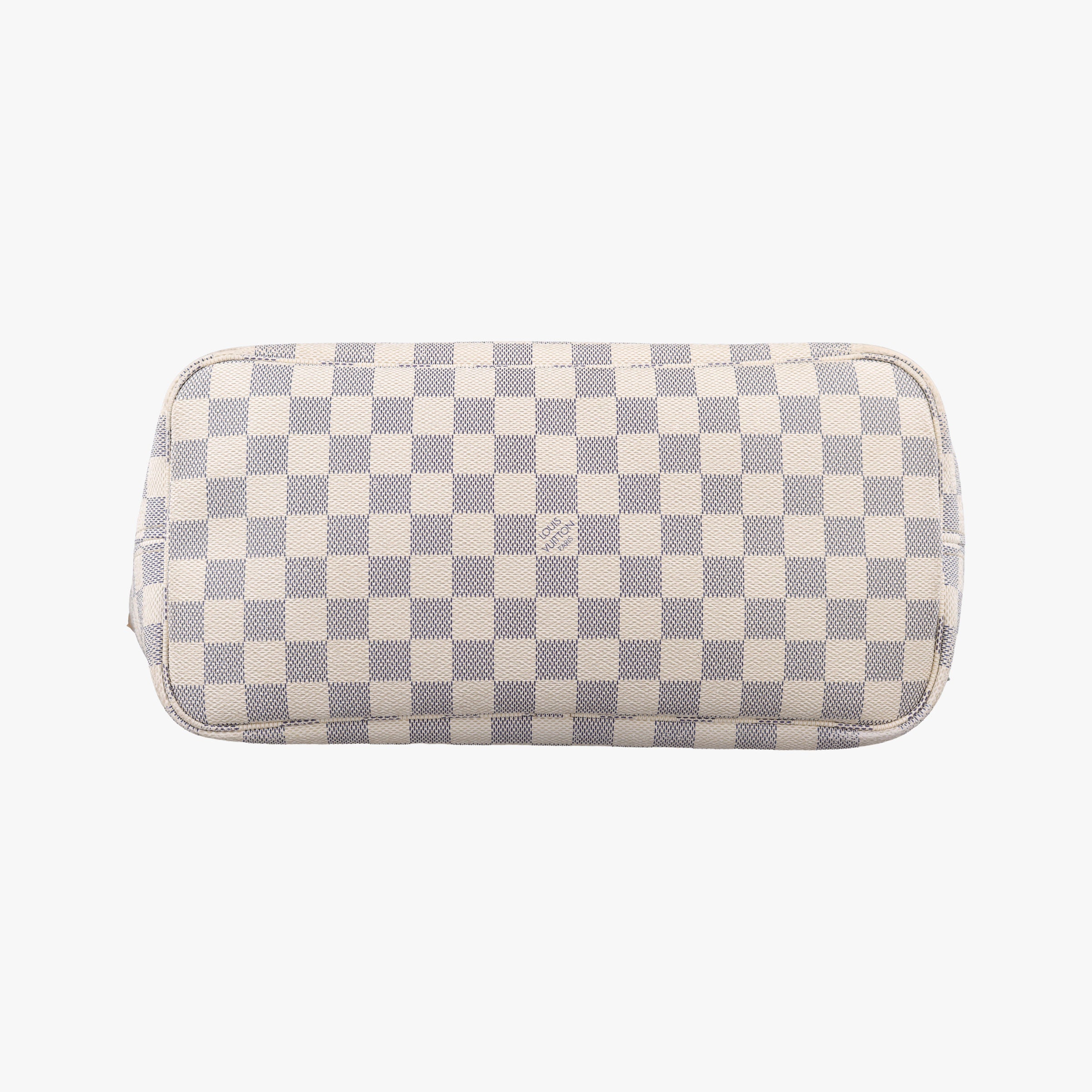 Pre-owned Louis Vuitton NEVERFULL MM Azur Damier Canvas N51107 shoulderbag | stylenewstar