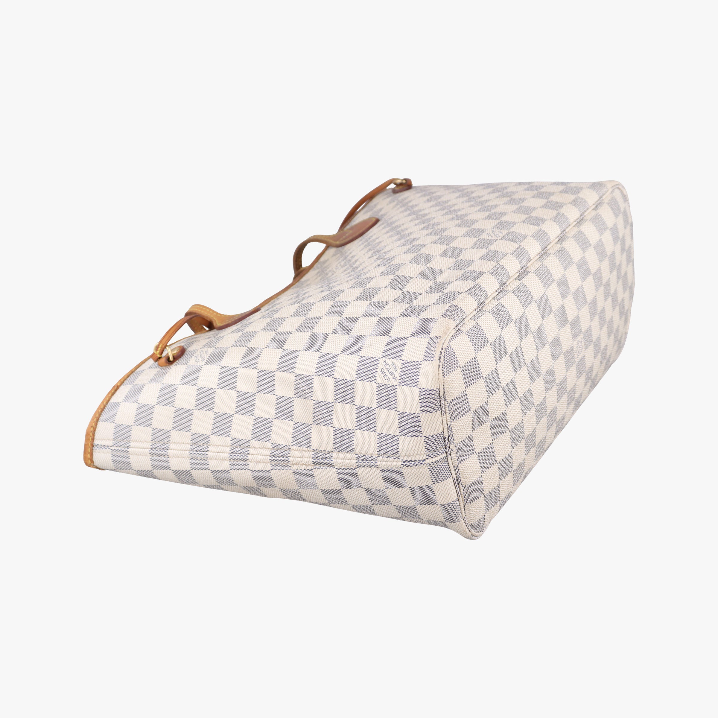 Pre-owned Louis Vuitton NEVERFULL MM Azur Damier Canvas N51107 shoulderbag | stylenewstar