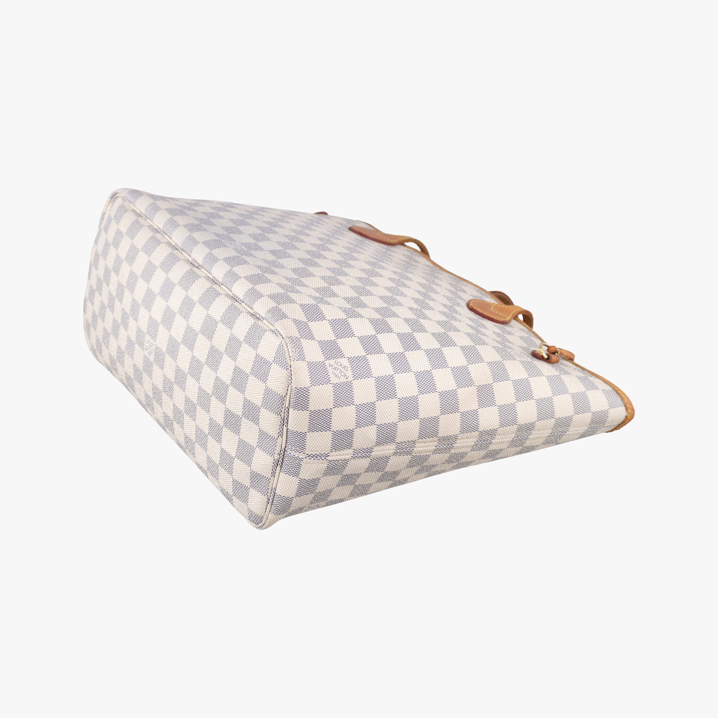 Pre-owned Louis Vuitton NEVERFULL MM Azur Damier Canvas N51107 shoulderbag | stylenewstar