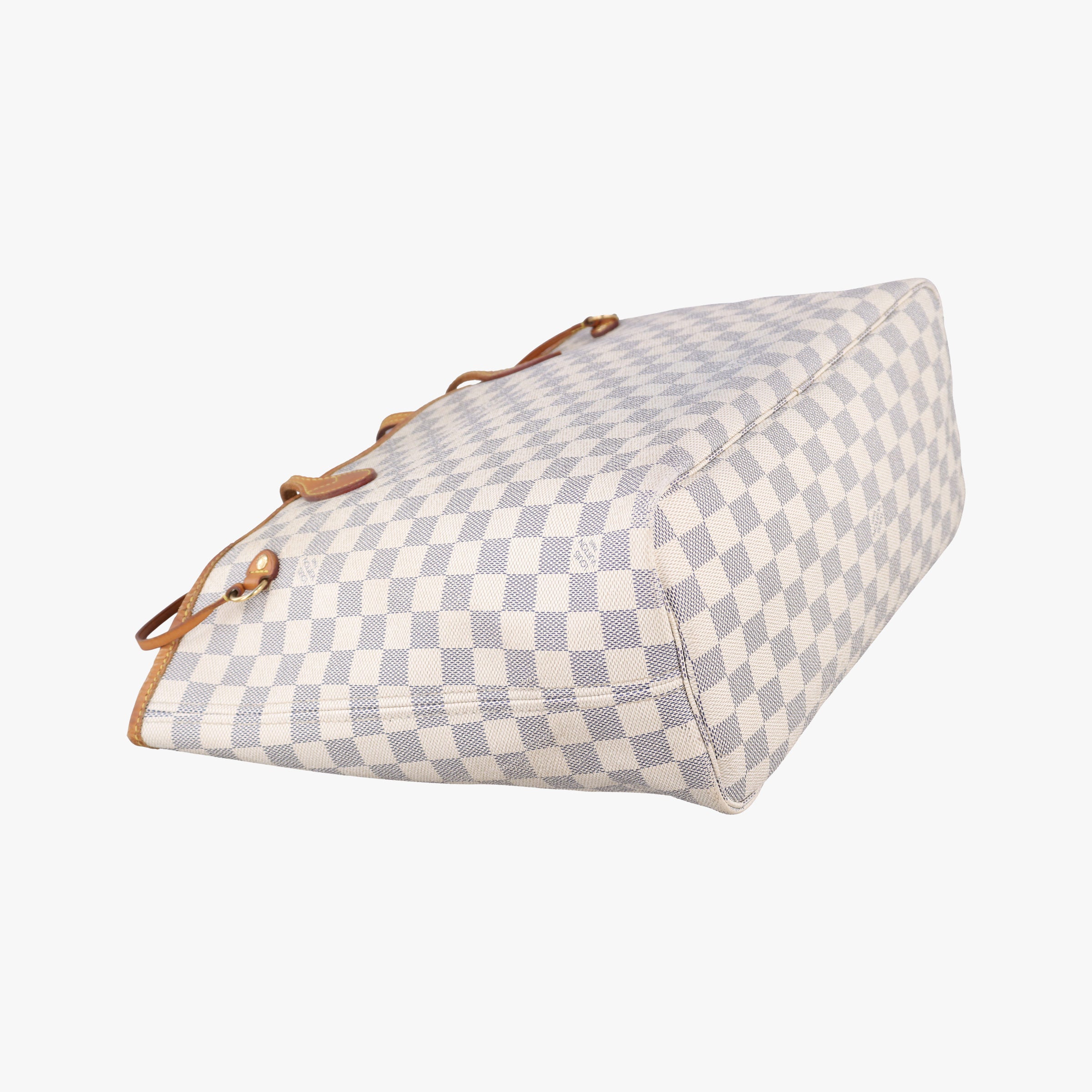 Pre-owned Louis Vuitton NEVERFULL MM Azur Damier Canvas N51107 shoulderbag | stylenewstar