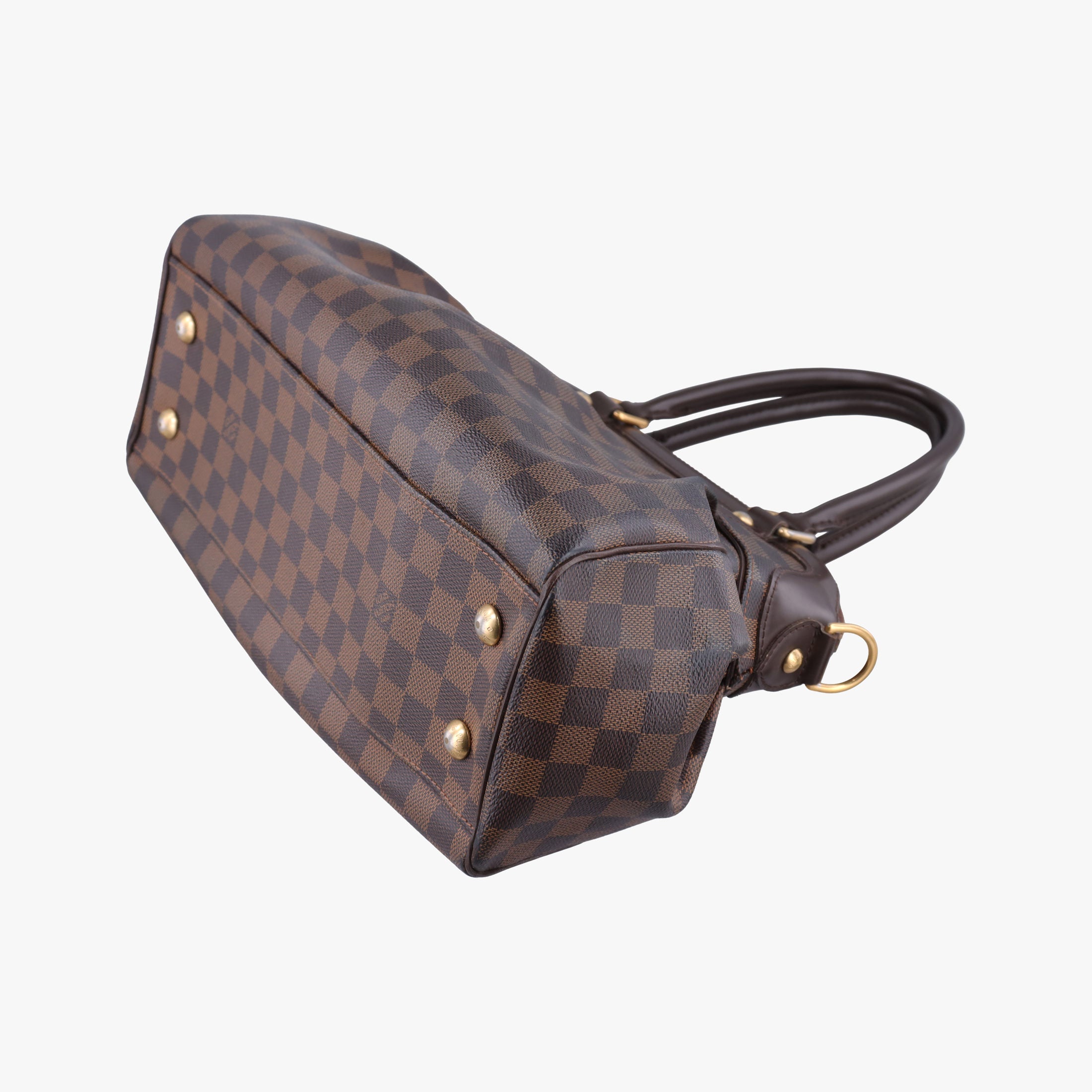 Pre-owned Louis Vuitton TREVI PM EBENE Damier Canvas N51997 handbag | stylenewstar