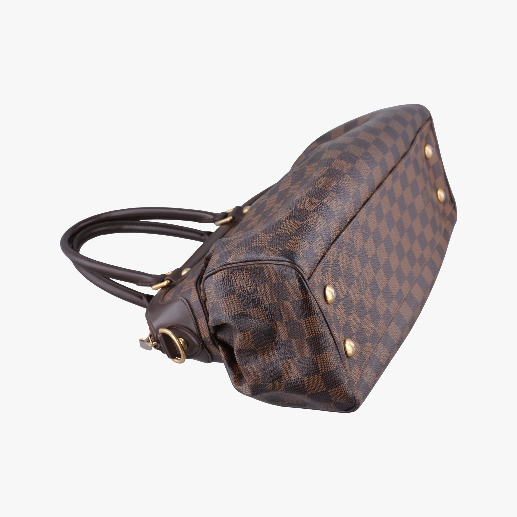 Pre-owned Louis Vuitton TREVI PM EBENE Damier Canvas N51997 handbag | stylenewstar