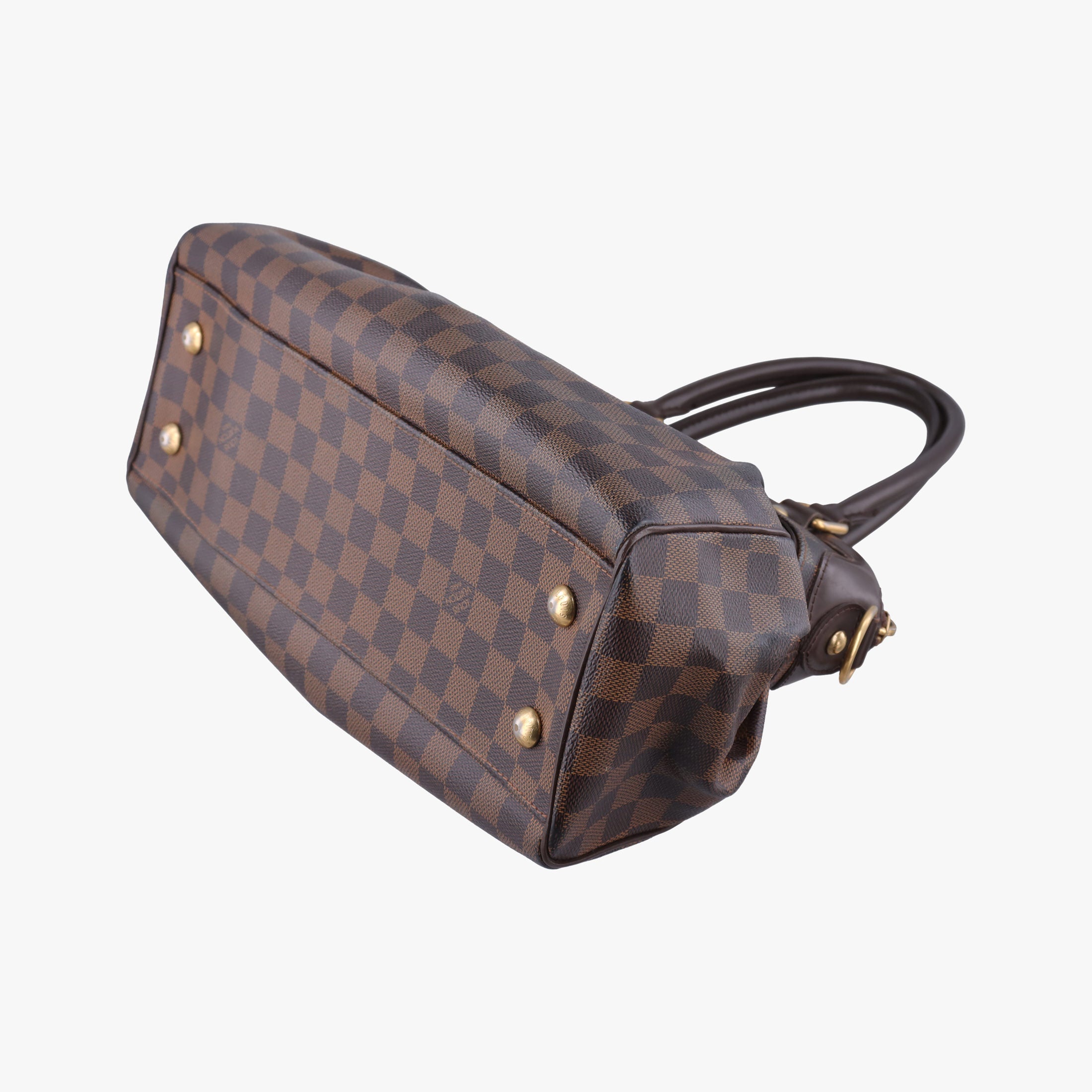Pre-owned Louis Vuitton TREVI PM EBENE Damier Canvas N51997 handbag | stylenewstar
