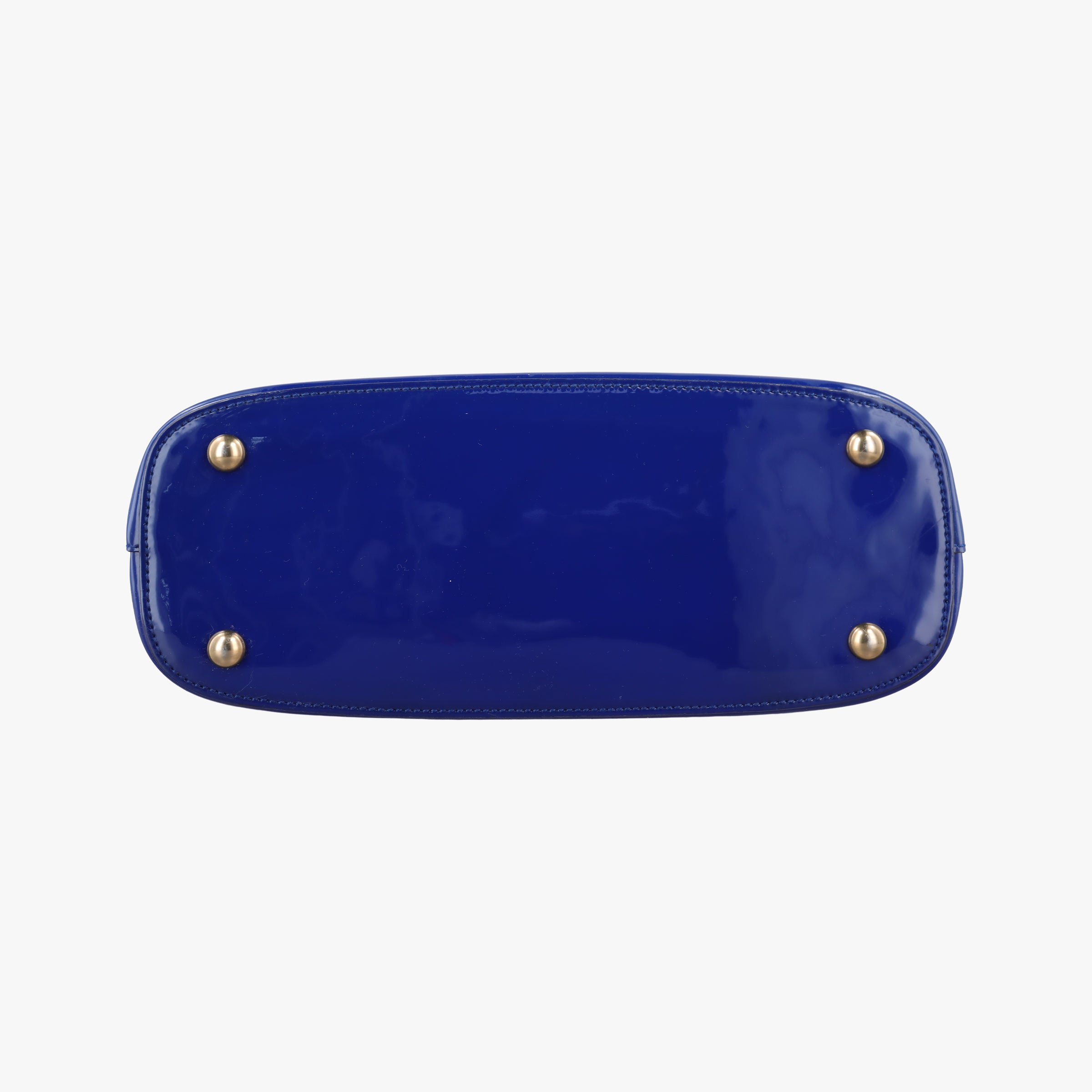 Vintage Gucci Bright Bit Blue Patent Leather 371925 shoulderbag | stylenewstar