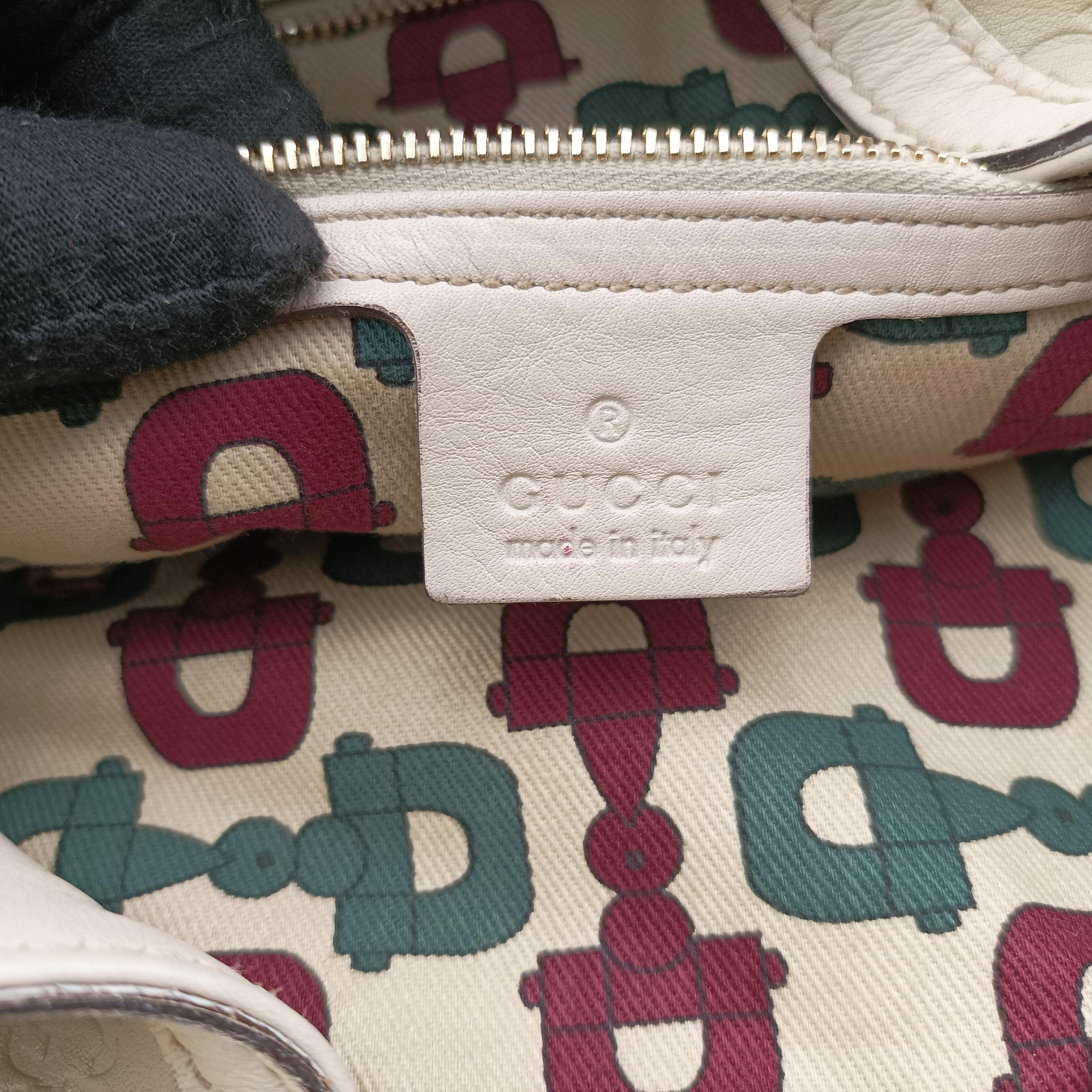 Pre-owned Gucci Bamboo White Leather 169961 shoulderbag | stylenewstar