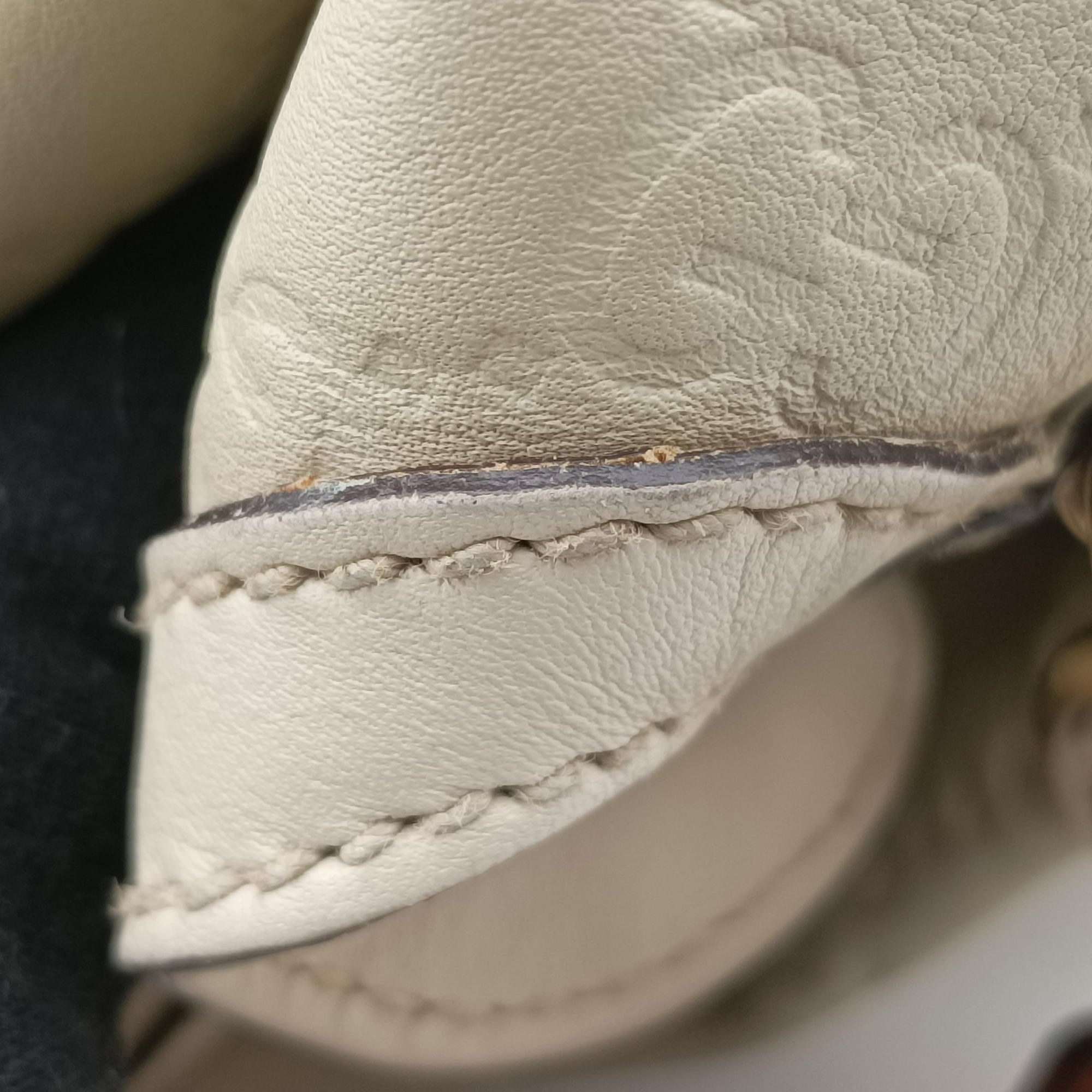 Pre-owned Gucci Bamboo White Leather 169961 shoulderbag | stylenewstar