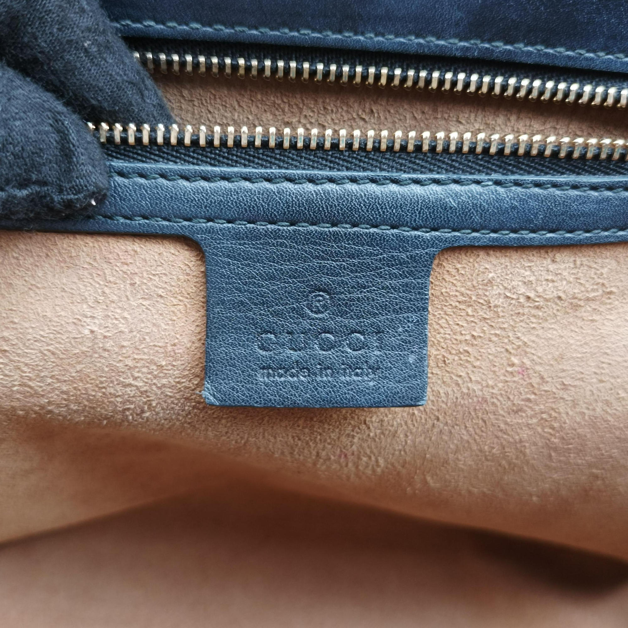 Secondhand Gucci Padlock Black× Multi PVC coated canvas×Leather 409486 shoulderbag | stylenewstar