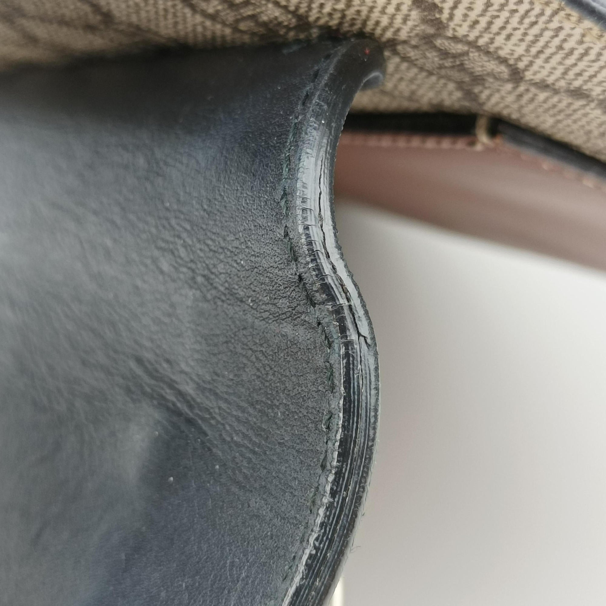 Secondhand Gucci Padlock Black× Multi PVC coated canvas×Leather 409486 shoulderbag | stylenewstar