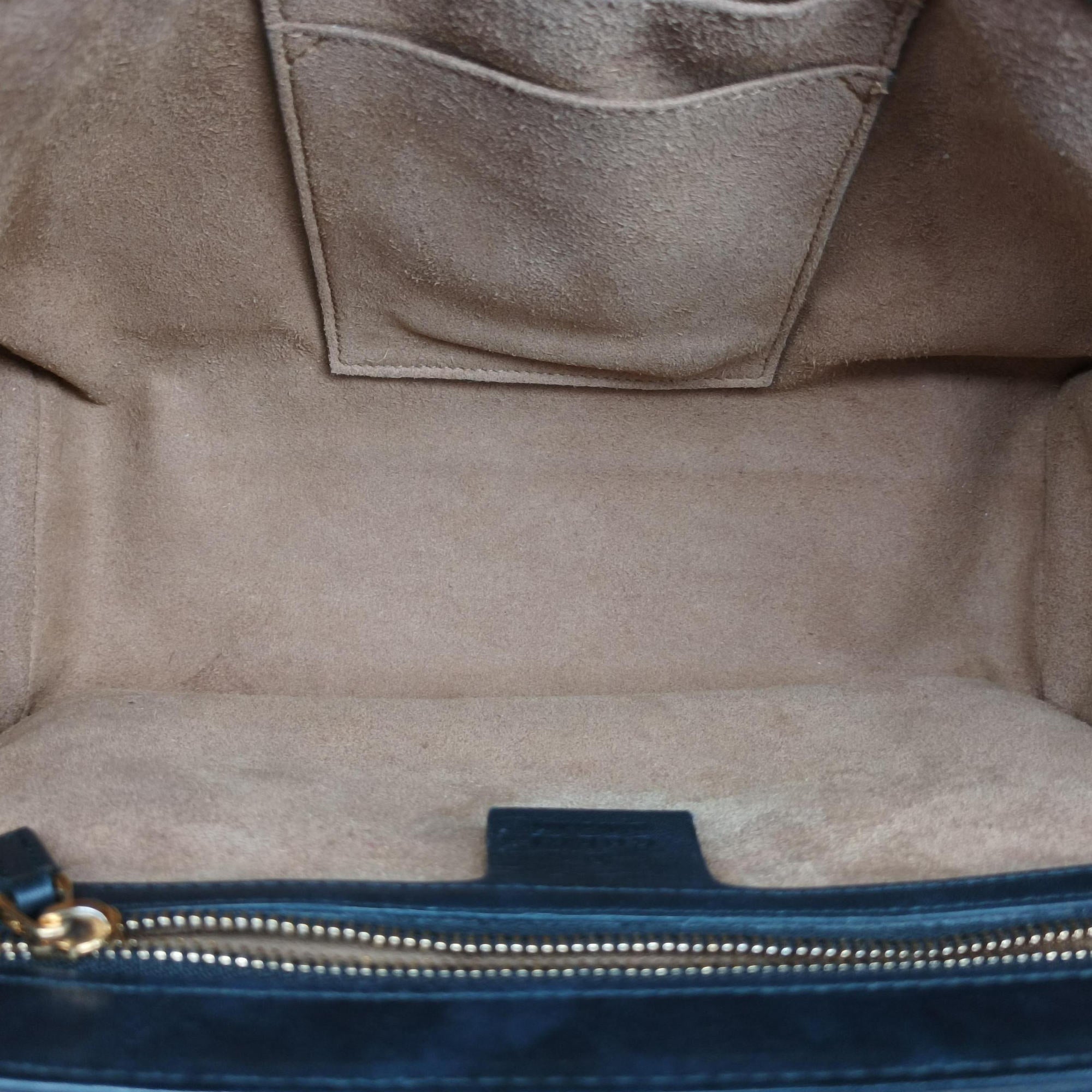 Secondhand Gucci Padlock Black× Multi PVC coated canvas×Leather 409486 shoulderbag | stylenewstar