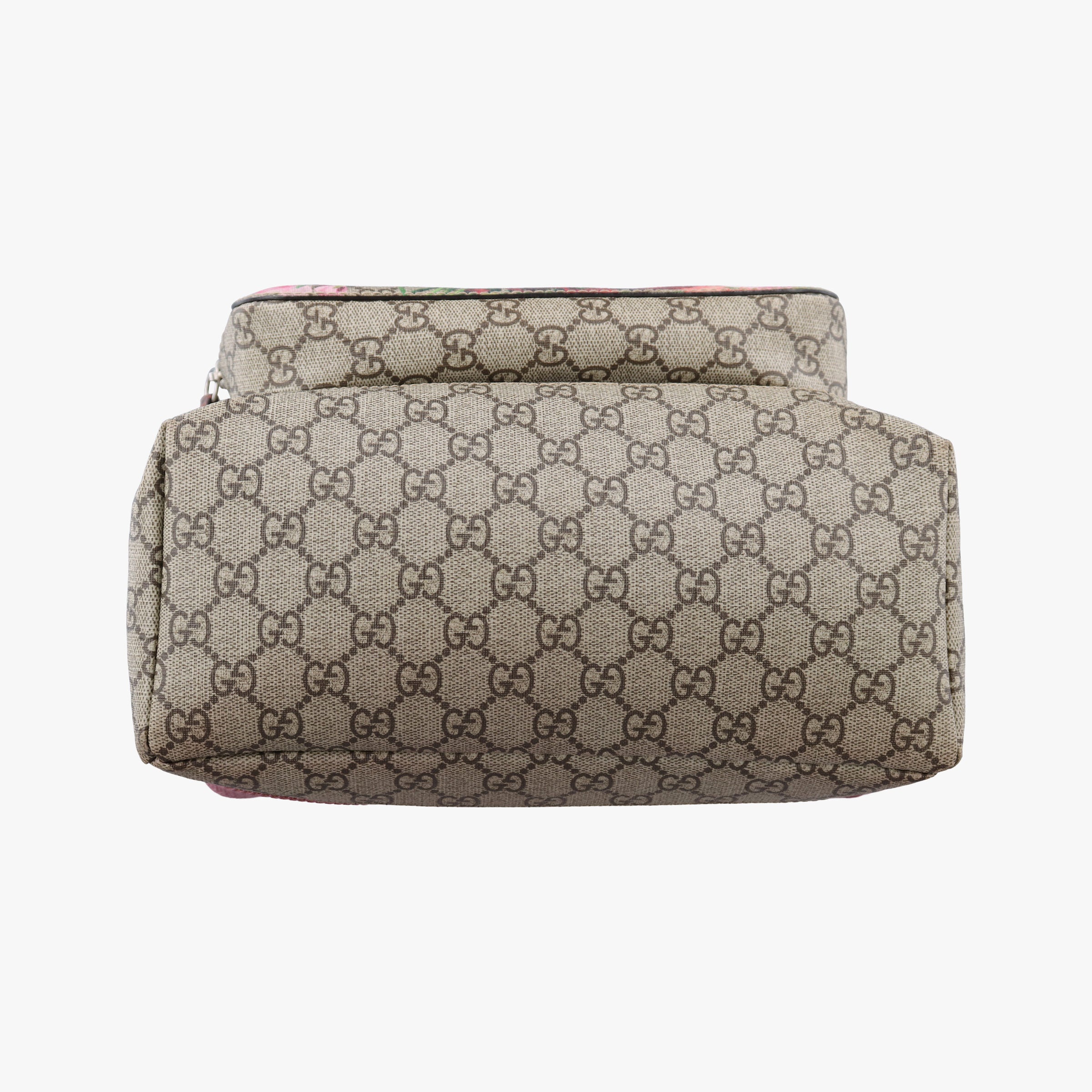 Pre-owned Gucci GG Blooms Beige×multi PVC coated canvas 405019 backpack/rucksack | stylenewstar
