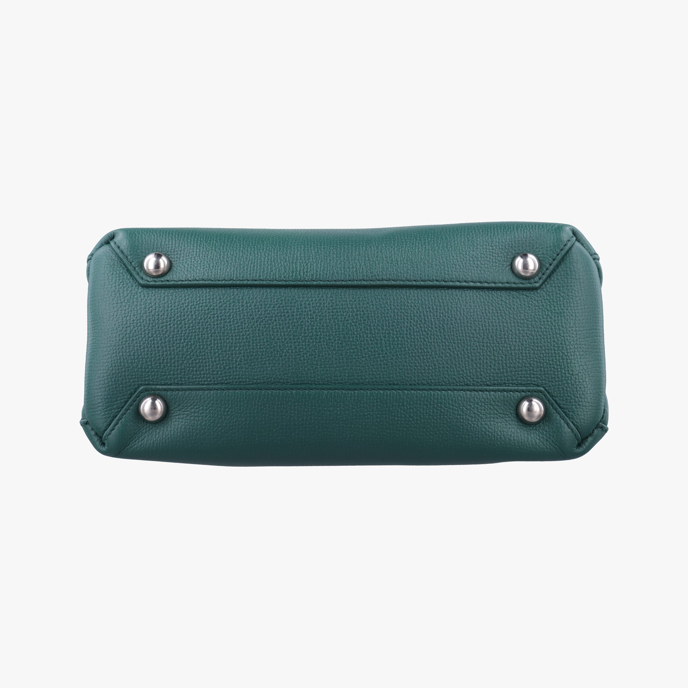 Vintage Burberry banner Green leather  shoulderbag | stylenewstar