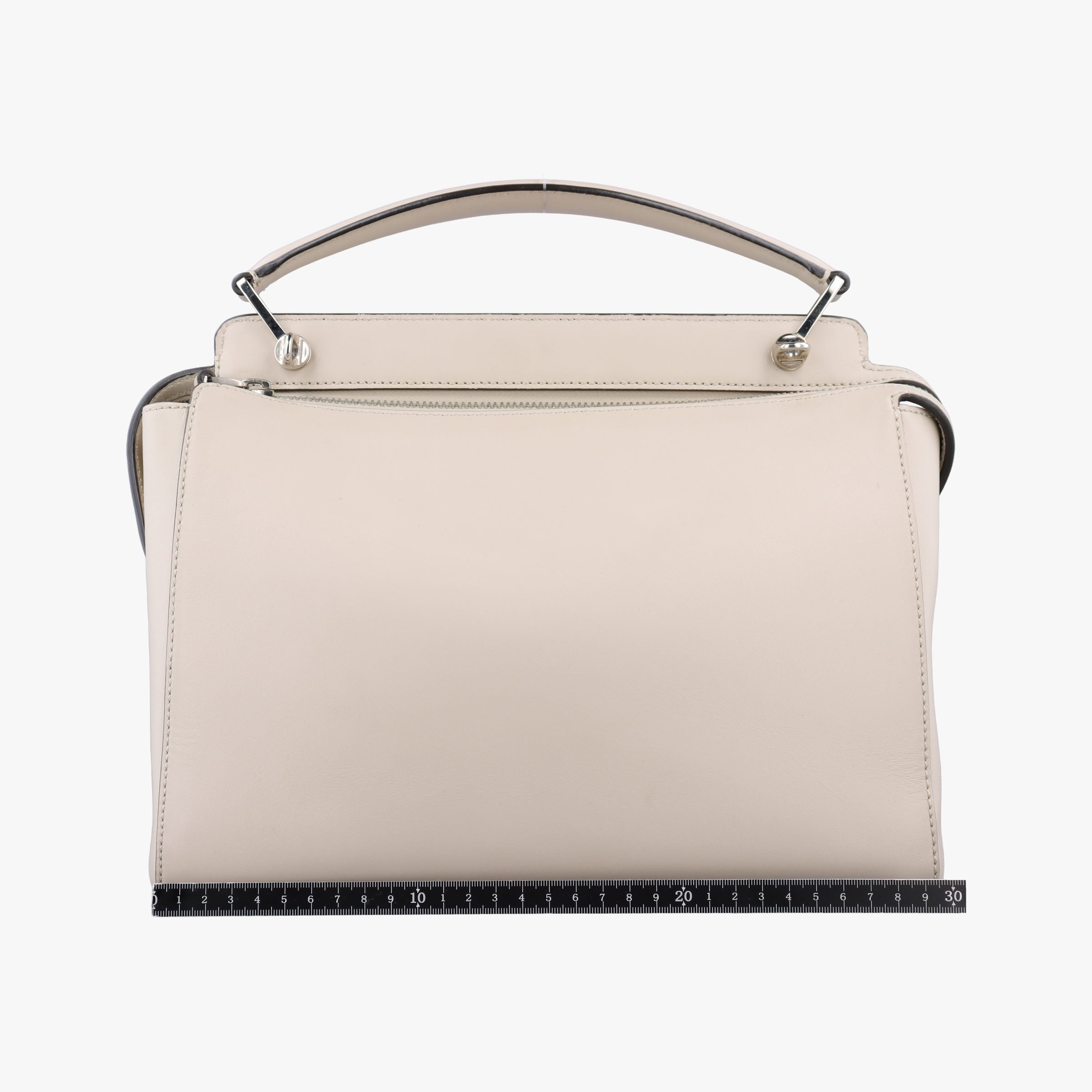 Secondhand Fendi Dotcom Beige Leather 8BN293 shoulderbag | stylenewstar